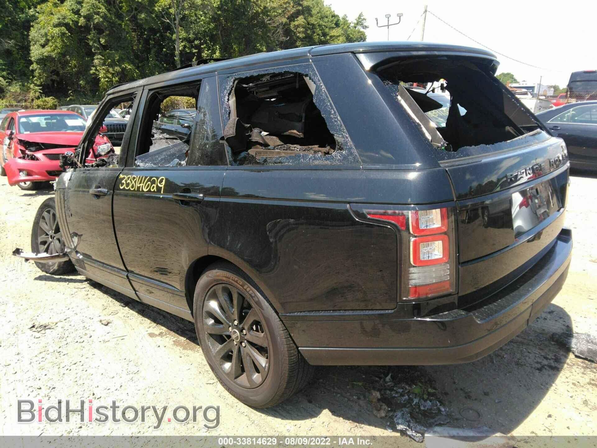 2015 LAND ROVER RANGE ROVER - VIN: SALGS2VF8FA231967 - Фото 3