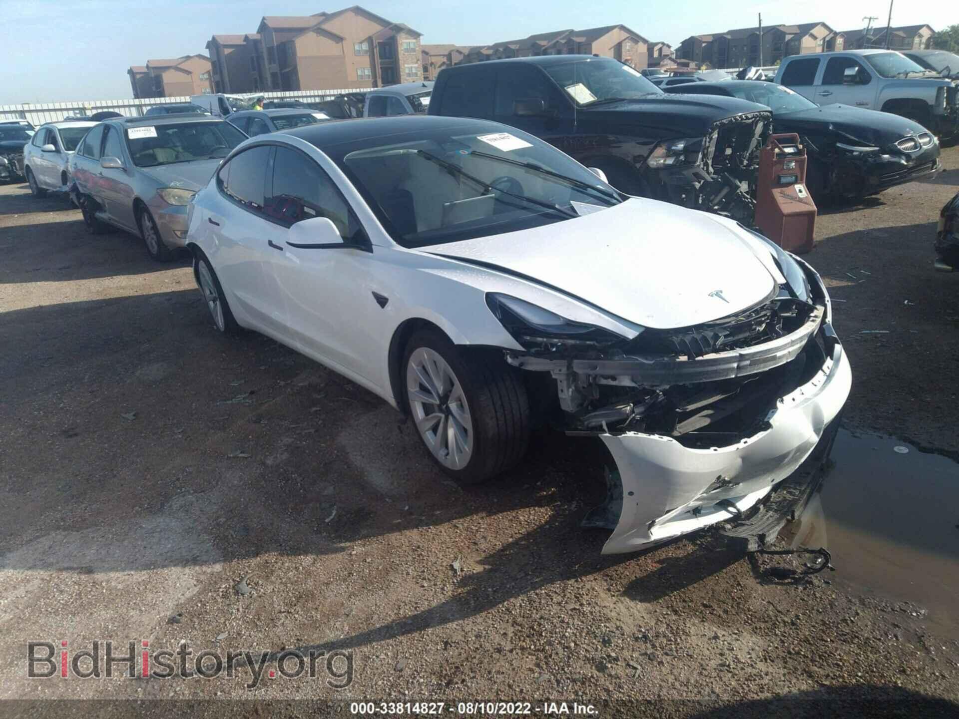 Photo 5YJ3E1EA6MF994392 - TESLA MODEL 3 2021