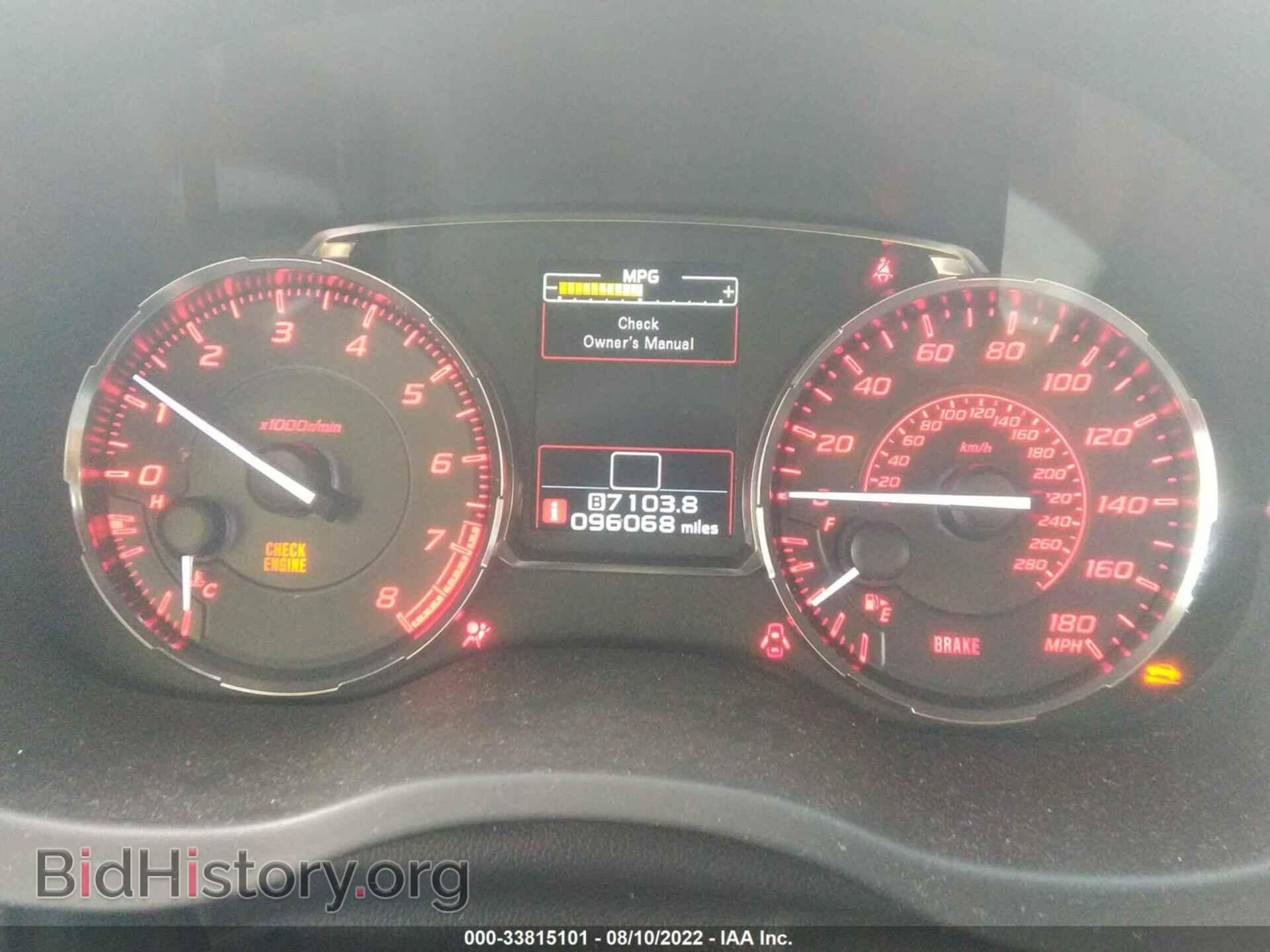 2015 SUBARU WRX - VIN: JF1VA1A69F9809910 - Фото 7