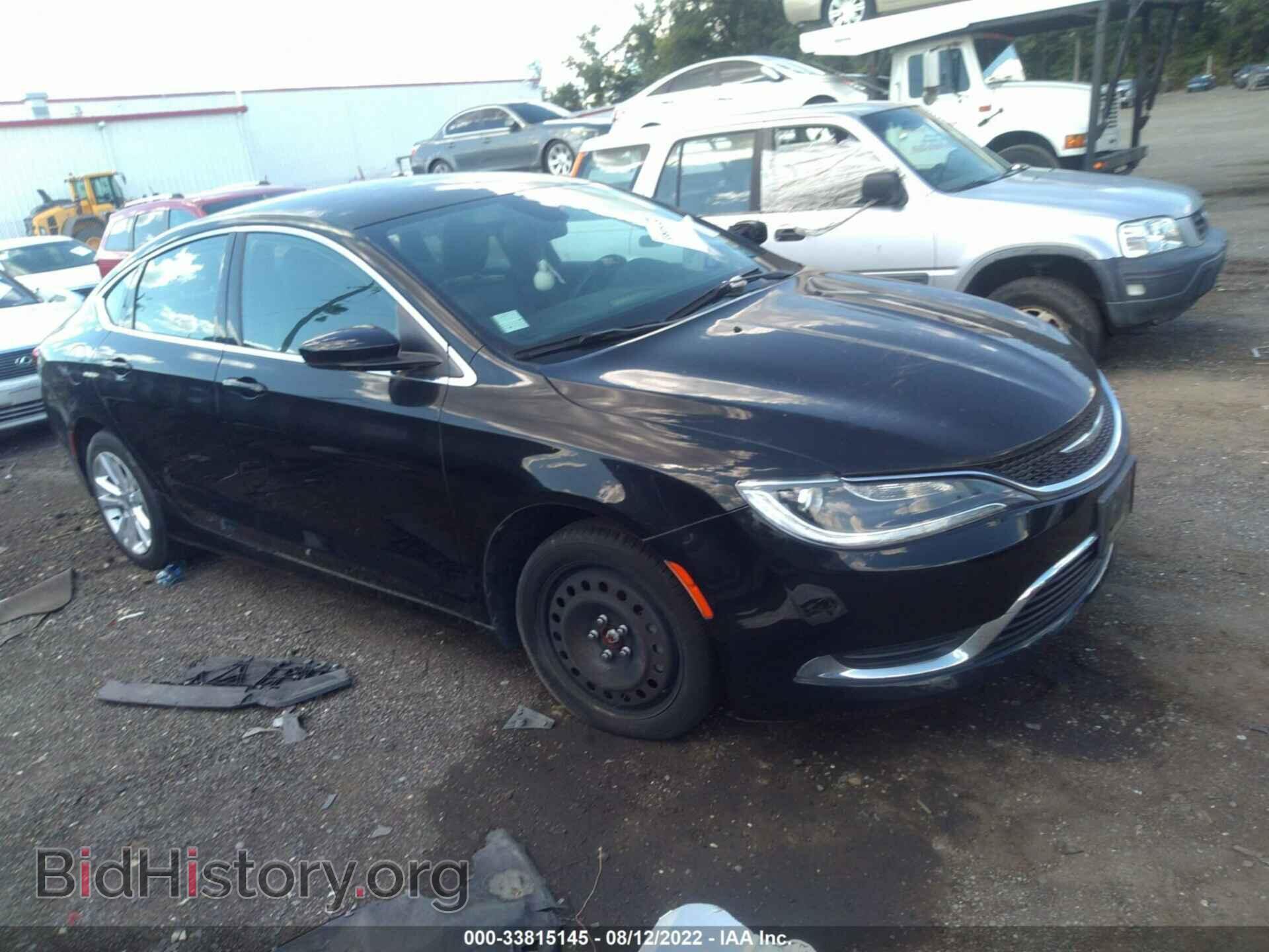 Фотография 1C3CCCAB8GN189648 - CHRYSLER 200 2016