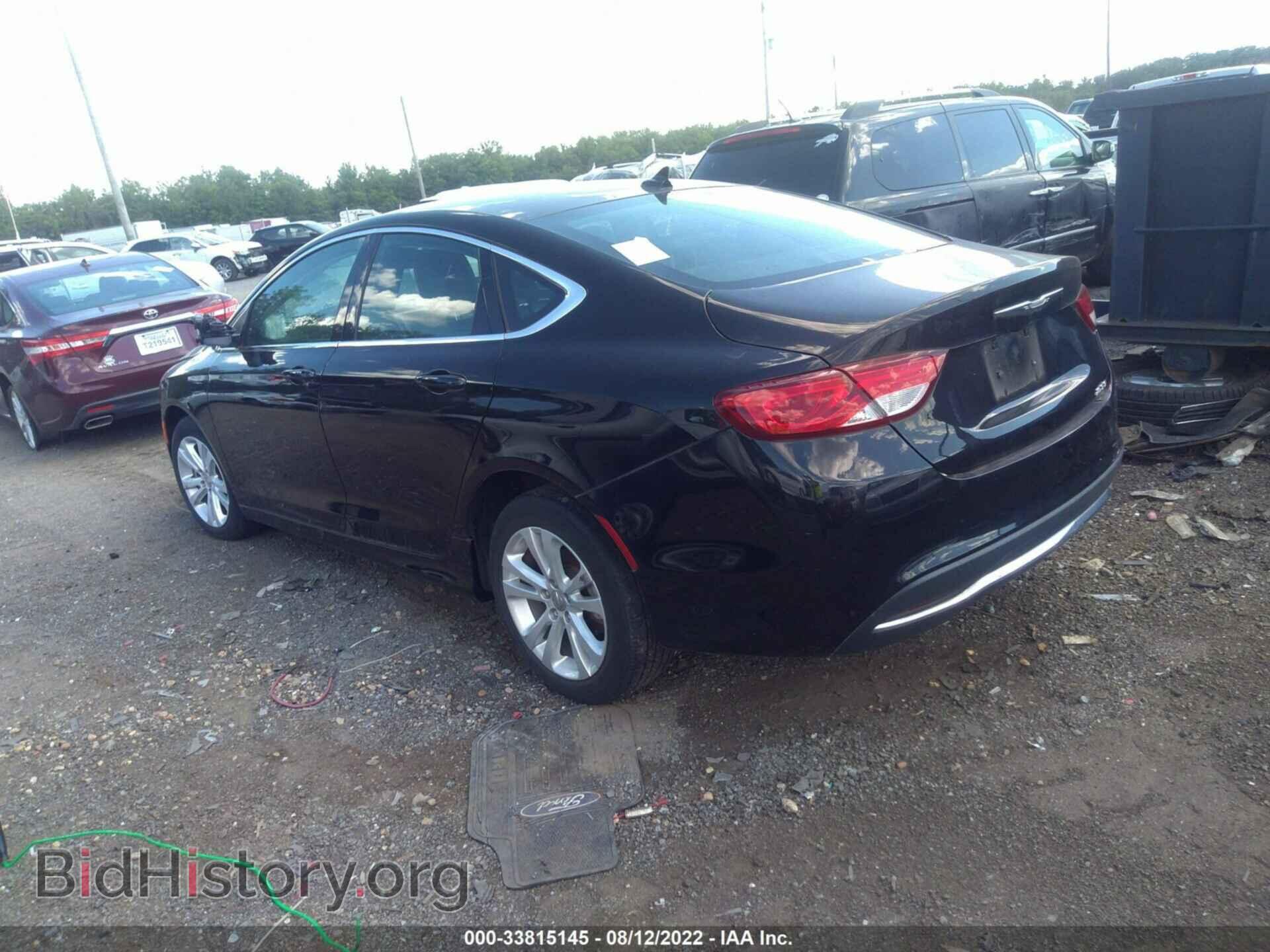 2016 CHRYSLER 200 - VIN: 1C3CCCAB8GN189648 - Фото 3