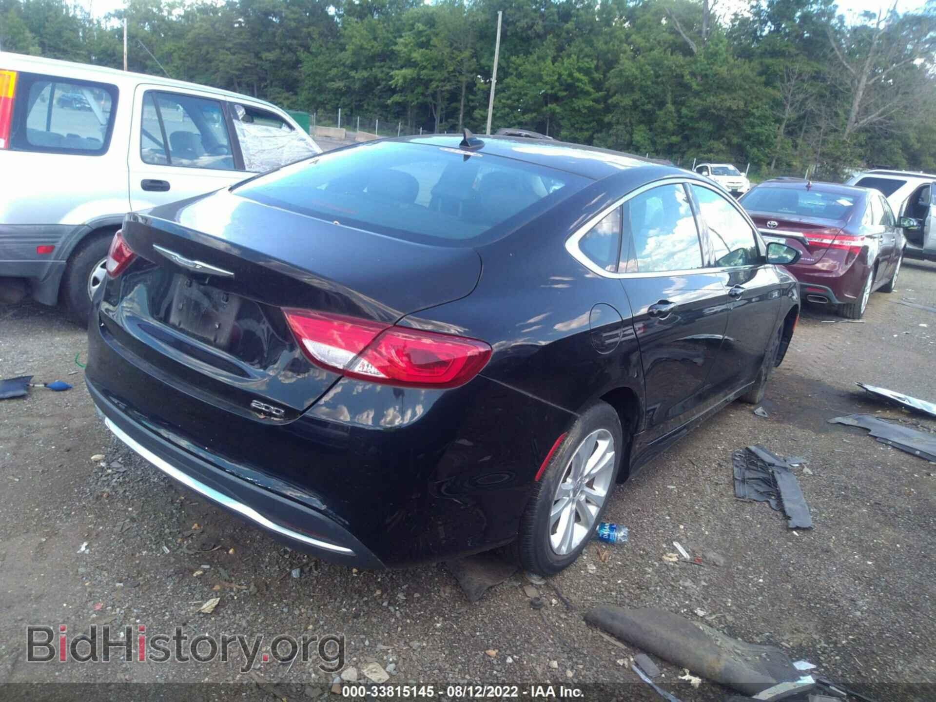 2016 CHRYSLER 200 - VIN: 1C3CCCAB8GN189648 - Фото 4