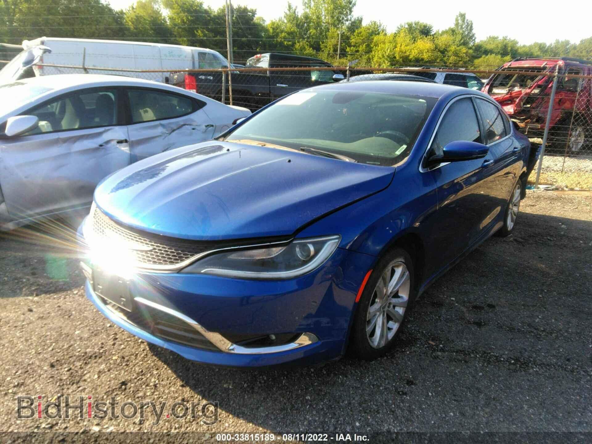 2015 CHRYSLER 200 - VIN: 1C3CCCCB4FN545282 - Фото 2