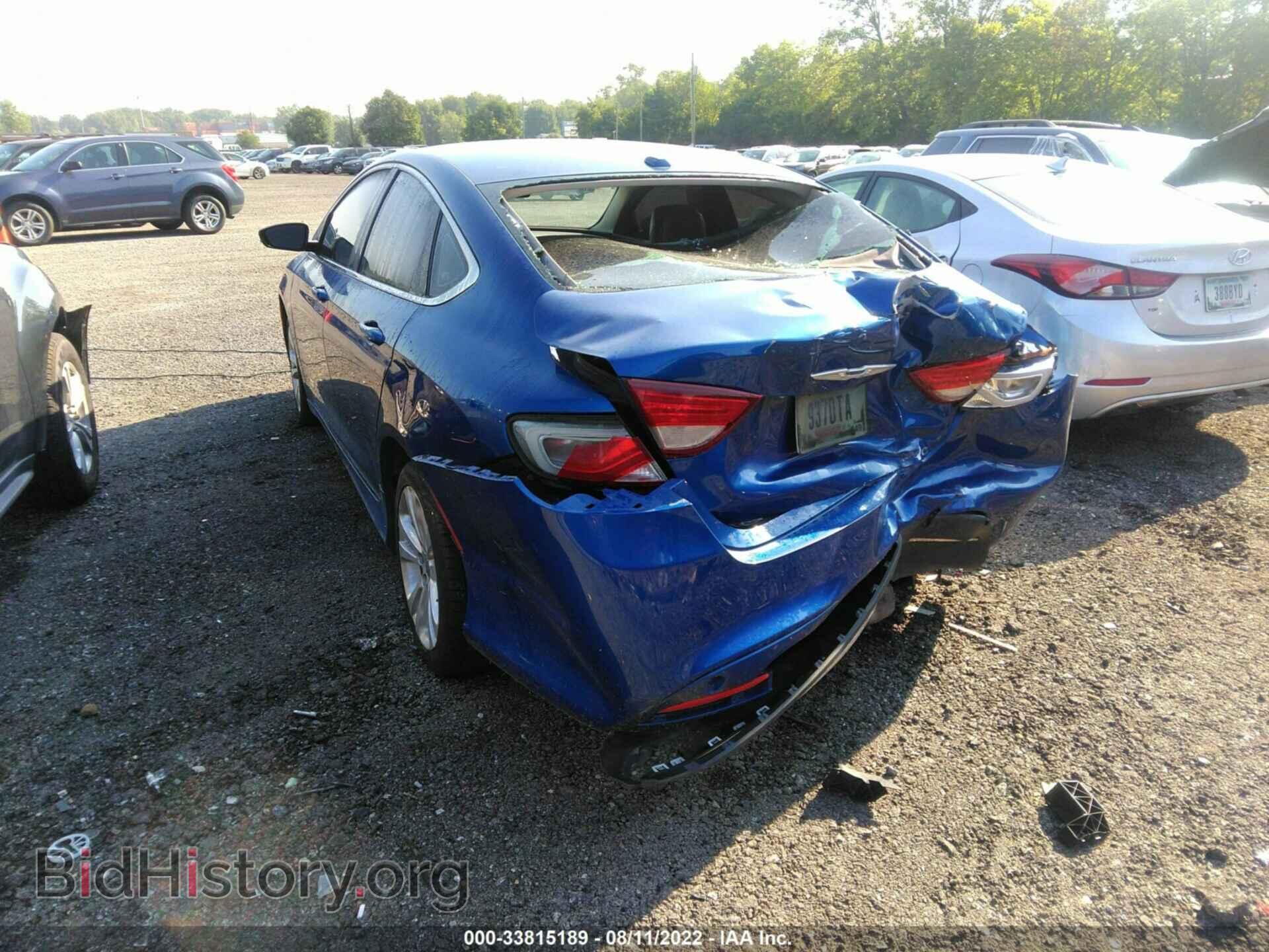 2015 CHRYSLER 200 - VIN: 1C3CCCCB4FN545282 - Фото 3
