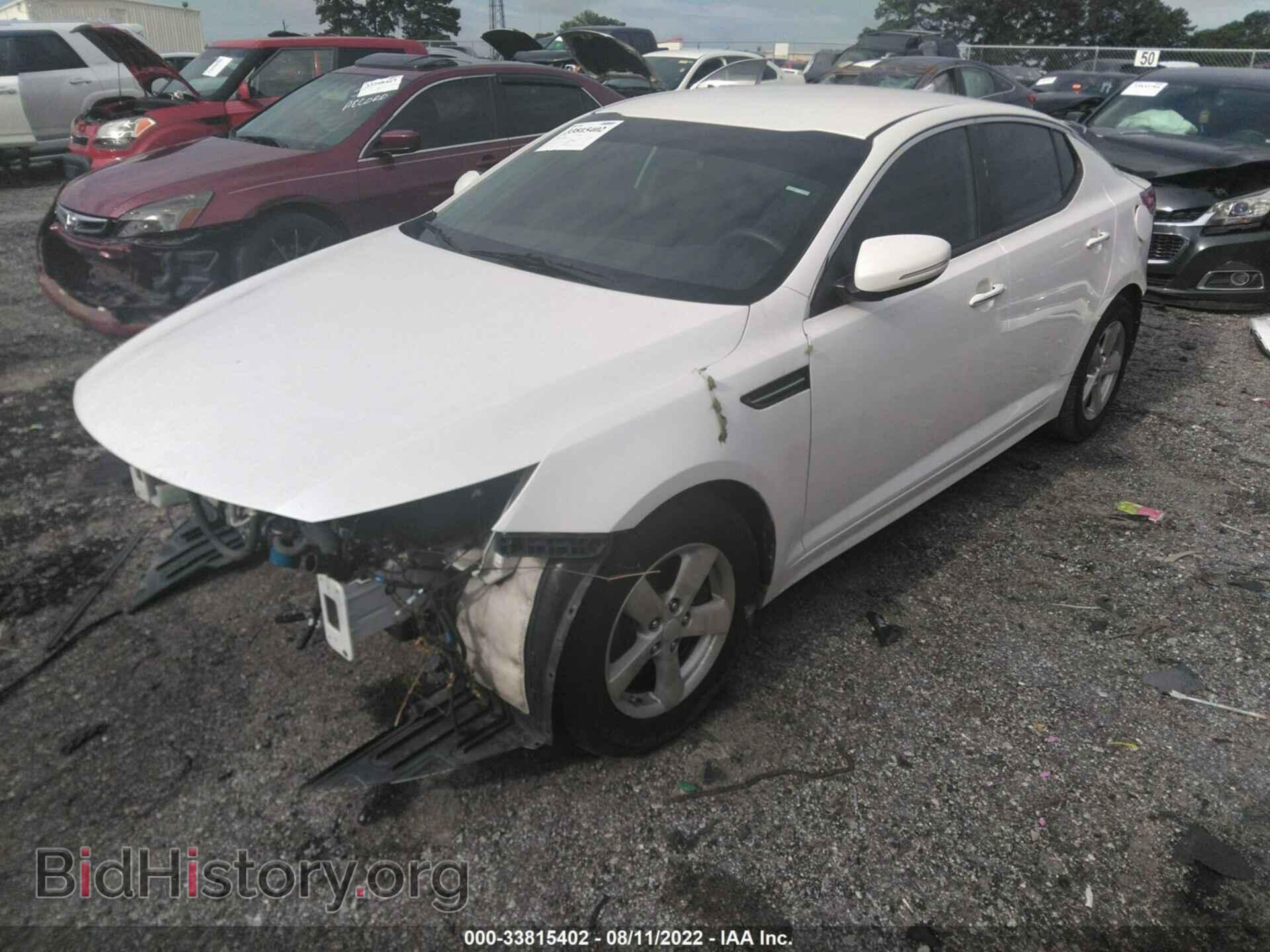 2015 KIA OPTIMA - VIN: KNAGM4A72F5620640 - Фото 2