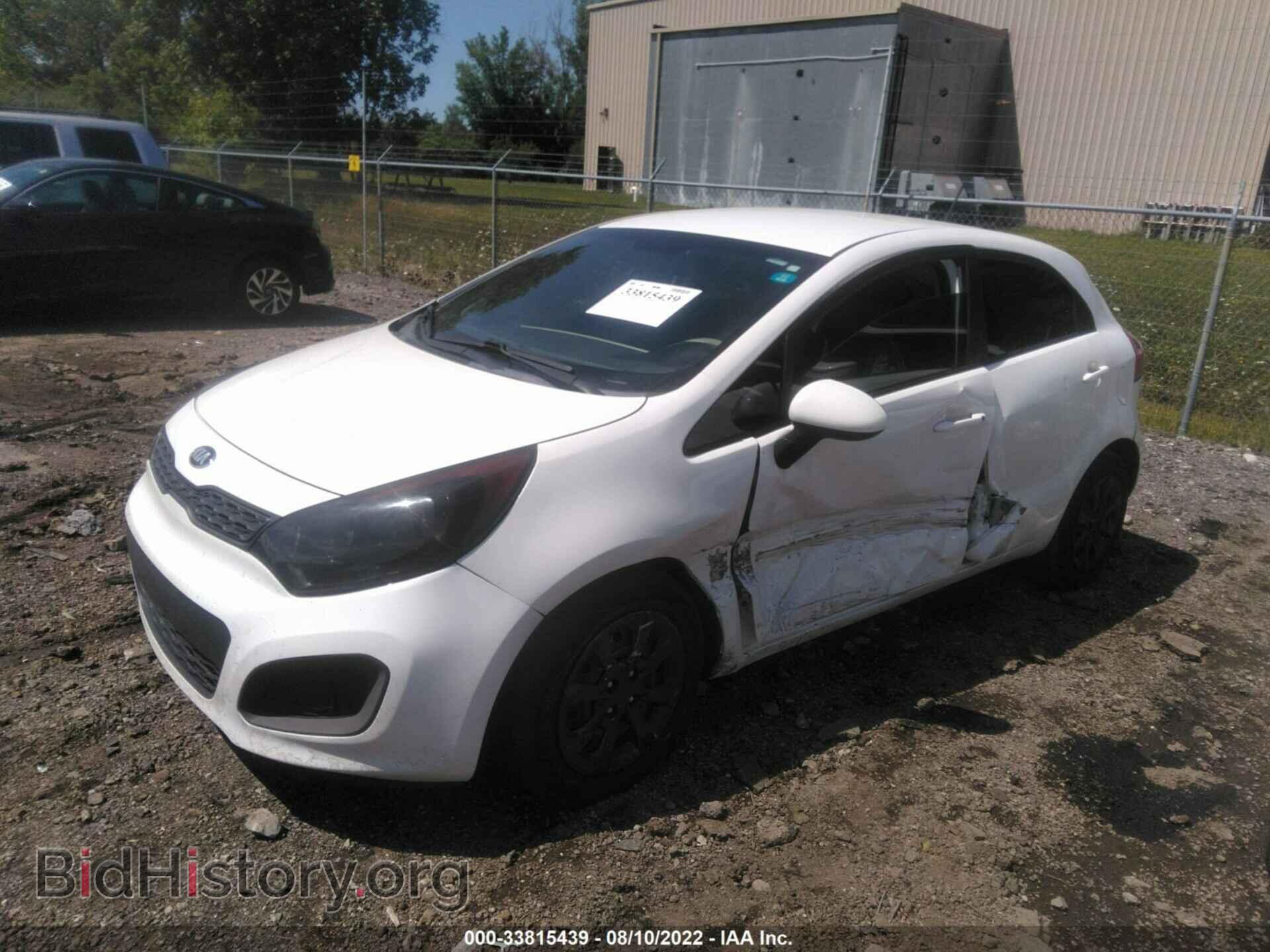 2013 KIA RIO - VIN: KNADM5A31D6239827 - Фото 2