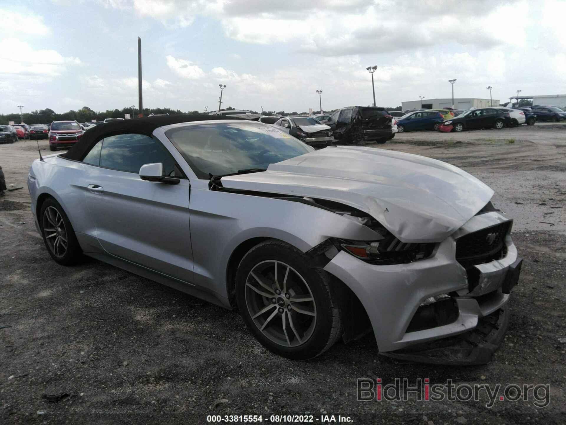 Photo 1FATP8UH0H5218287 - FORD MUSTANG 2017