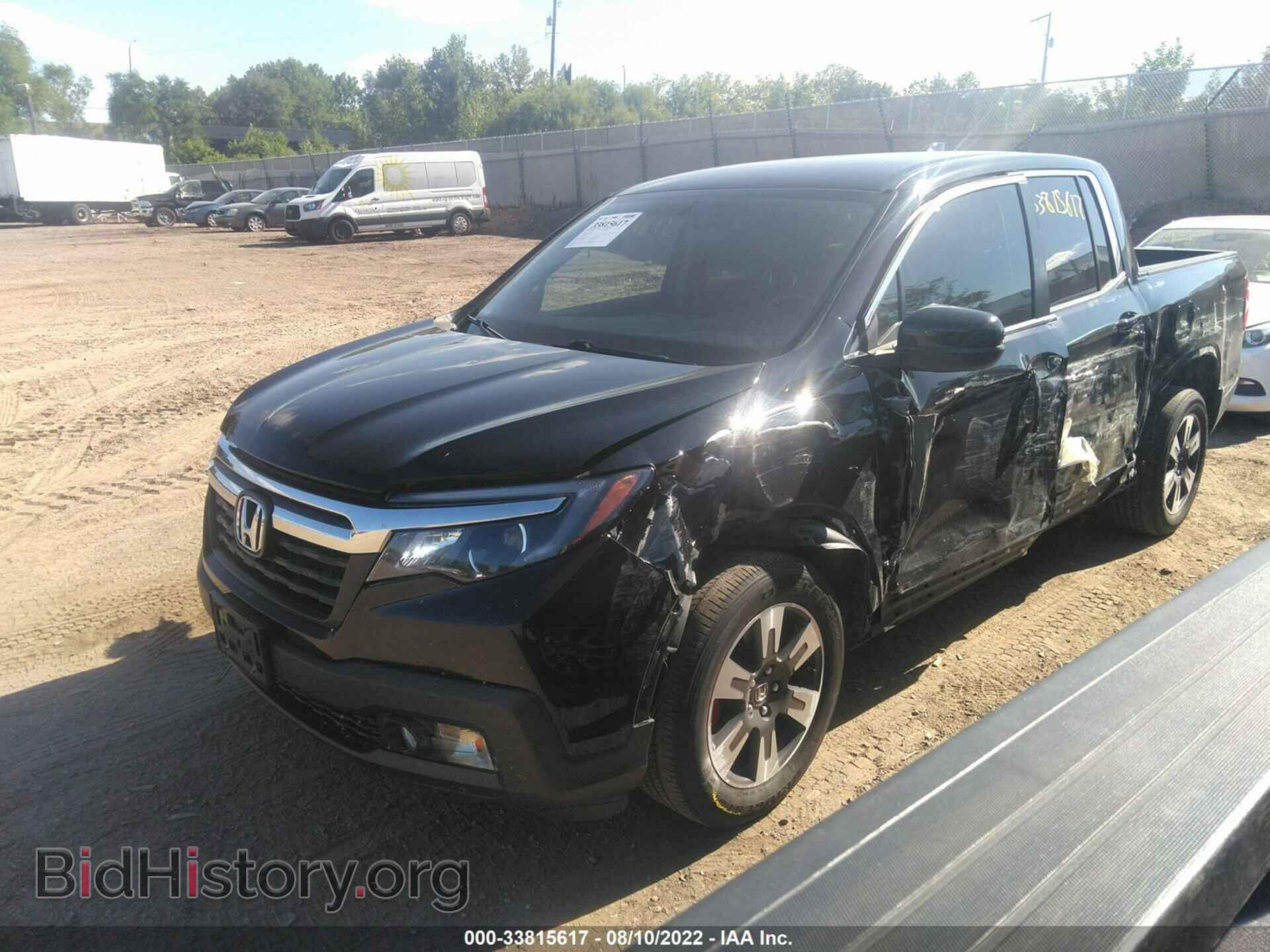 2017 HONDA RIDGELINE - VIN: 5FPYK3F56HB020596 - Фото 2