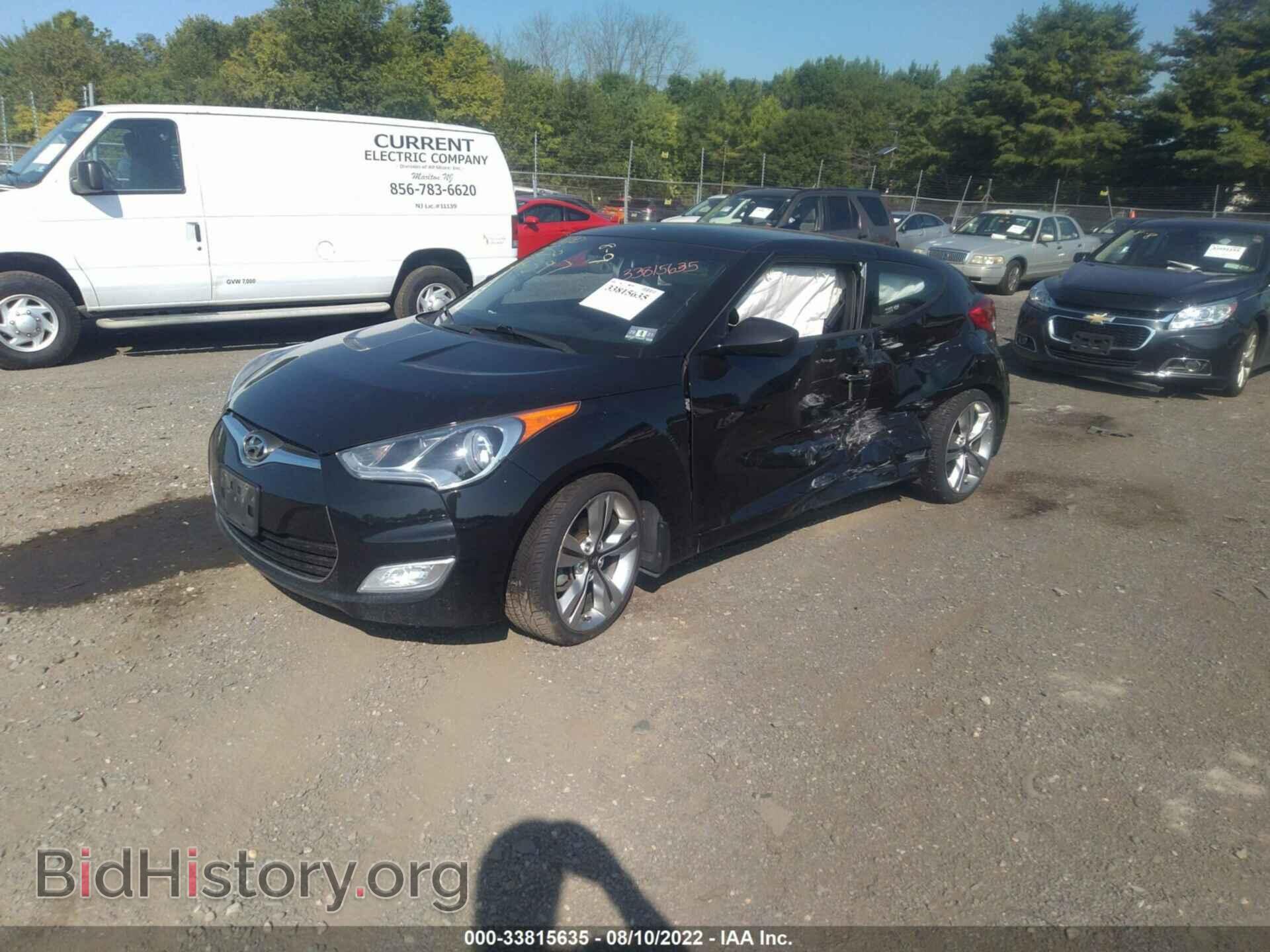 2013 HYUNDAI VELOSTER - VIN: KMHTC6AD6DU096834 - Фото 2