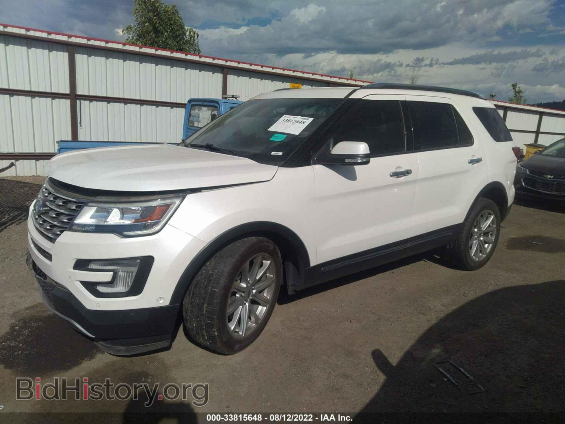 2017 FORD EXPLORER - VIN: 1FM5K8F81HGD60856 - Фото 2