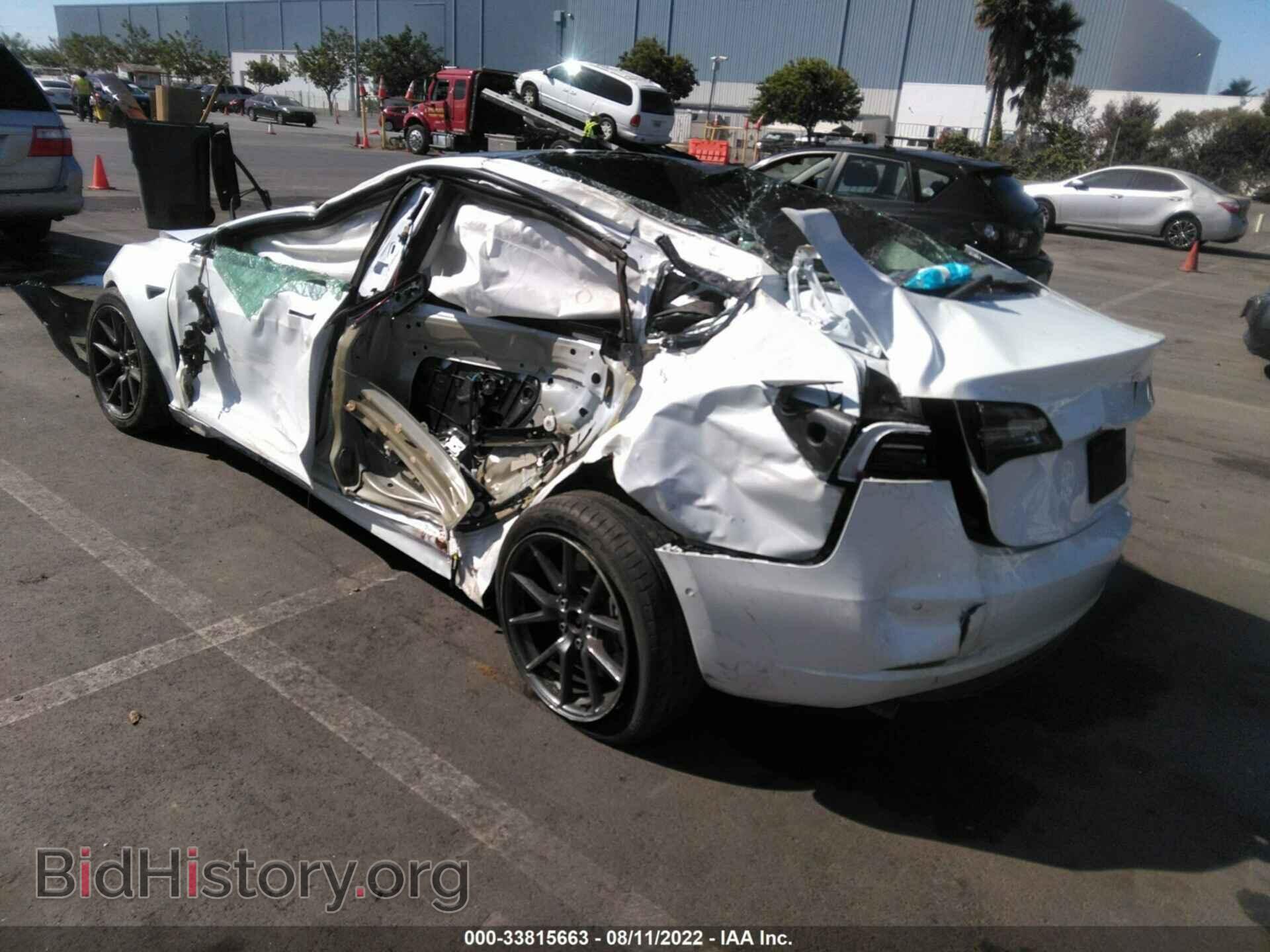 2021 TESLA MODEL 3 - VIN: 5YJ3E1EB9MF876104 - Фото 3