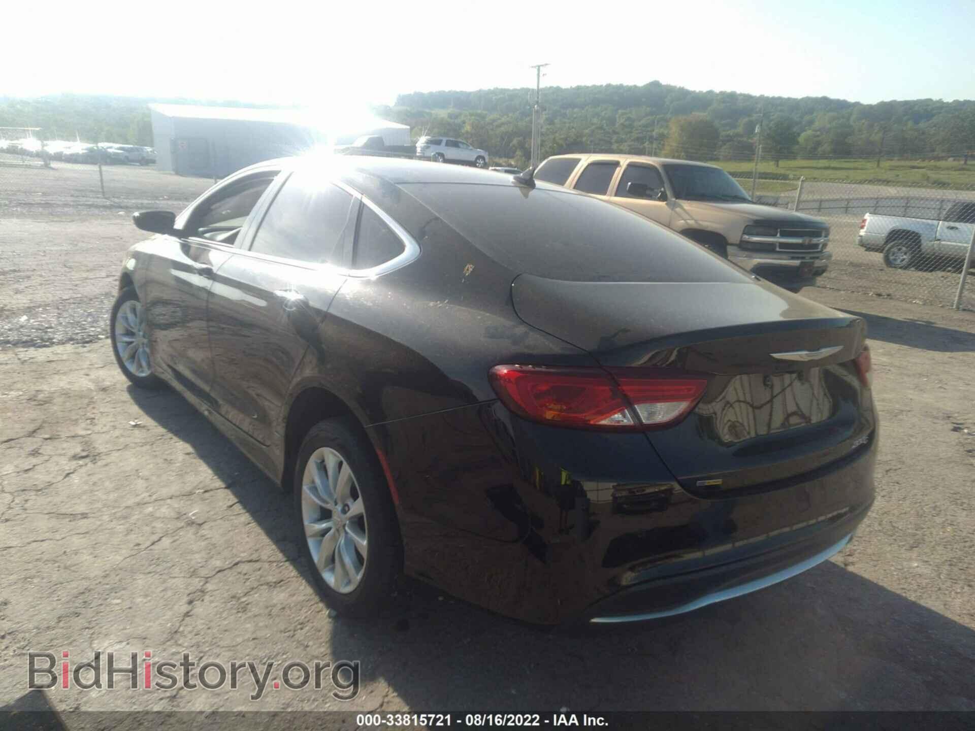 2015 CHRYSLER 200 - VIN: 1C3CCCCB4FN760807 - Фото 3