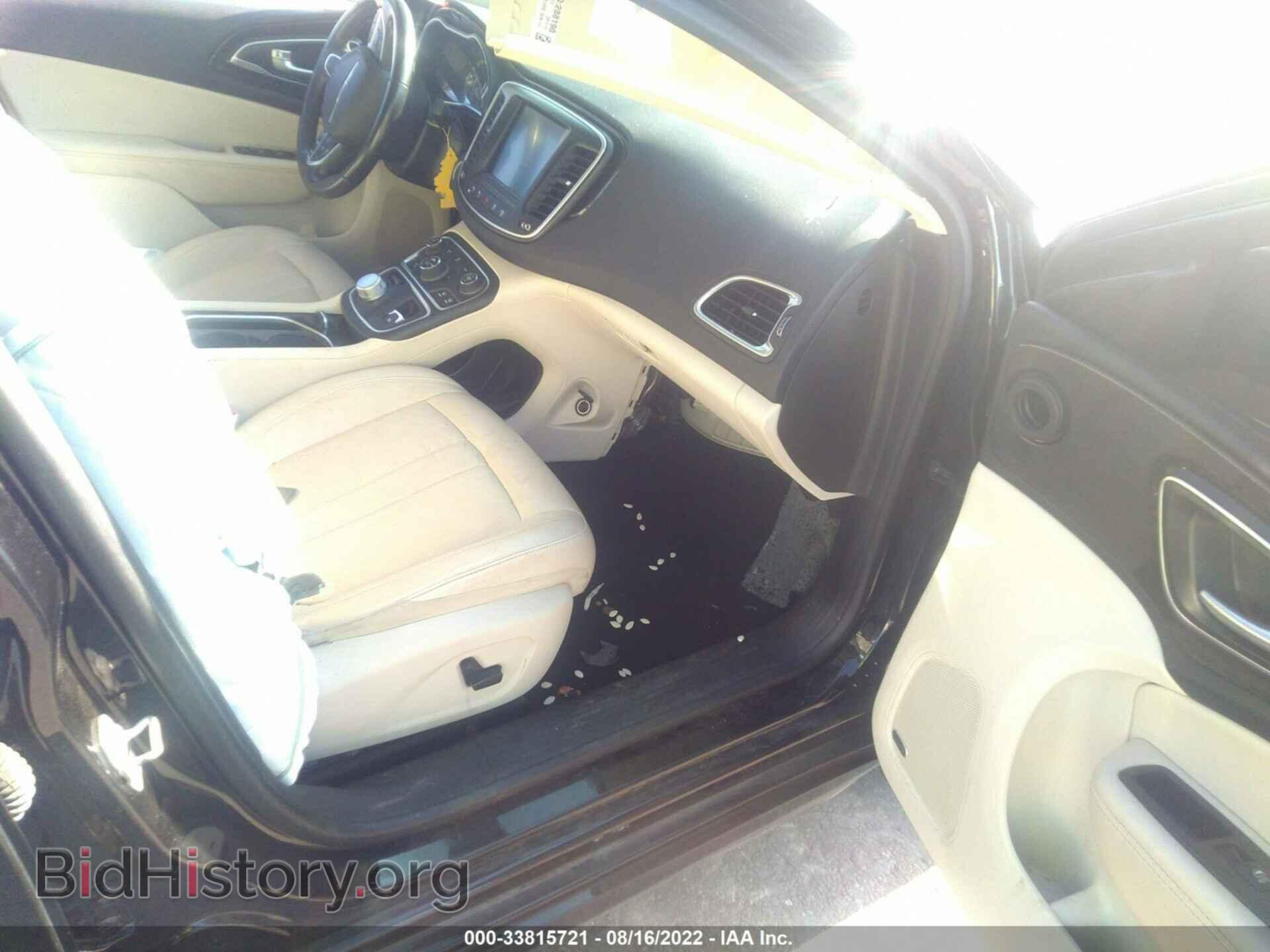 2015 CHRYSLER 200 - VIN: 1C3CCCCB4FN760807 - Фото 5