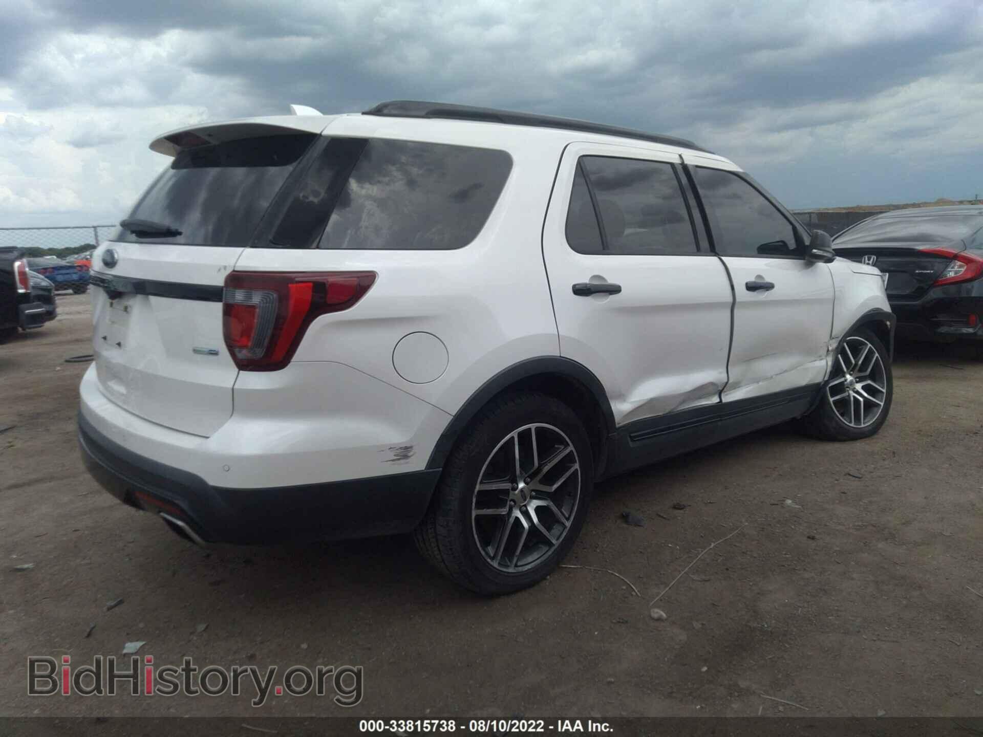 2016 FORD EXPLORER - VIN: 1FM5K8GT2GGC57141 - Фото 4
