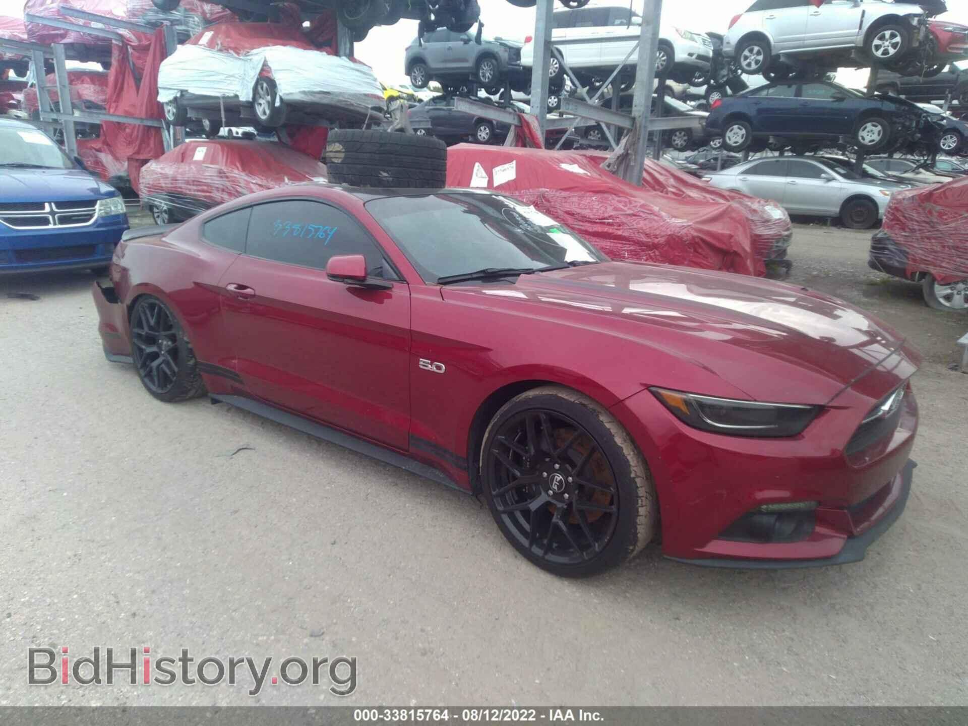 Фотография 1FA6P8CF3F5380456 - FORD MUSTANG 2015