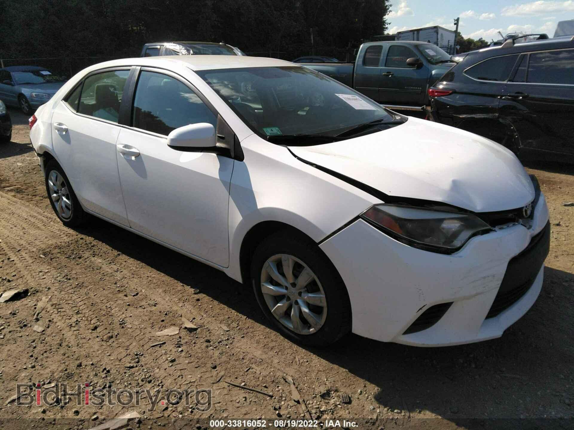 Фотография 2T1BURHE7EC004724 - TOYOTA COROLLA 2014