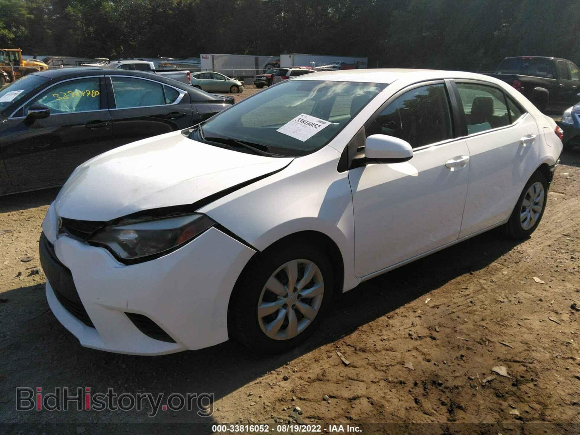 2014 TOYOTA COROLLA - VIN: 2T1BURHE7EC004724 - Photo 2