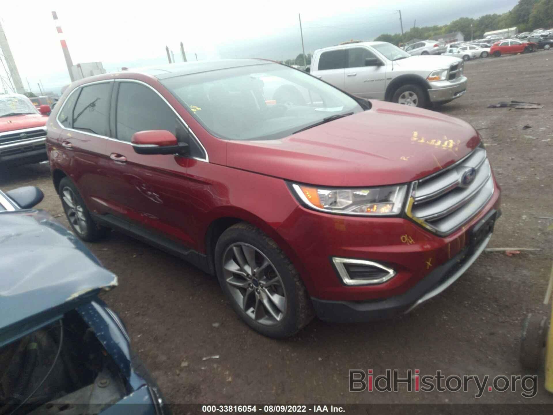 Фотография 2FMTK4K99FBC30987 - FORD EDGE 2015