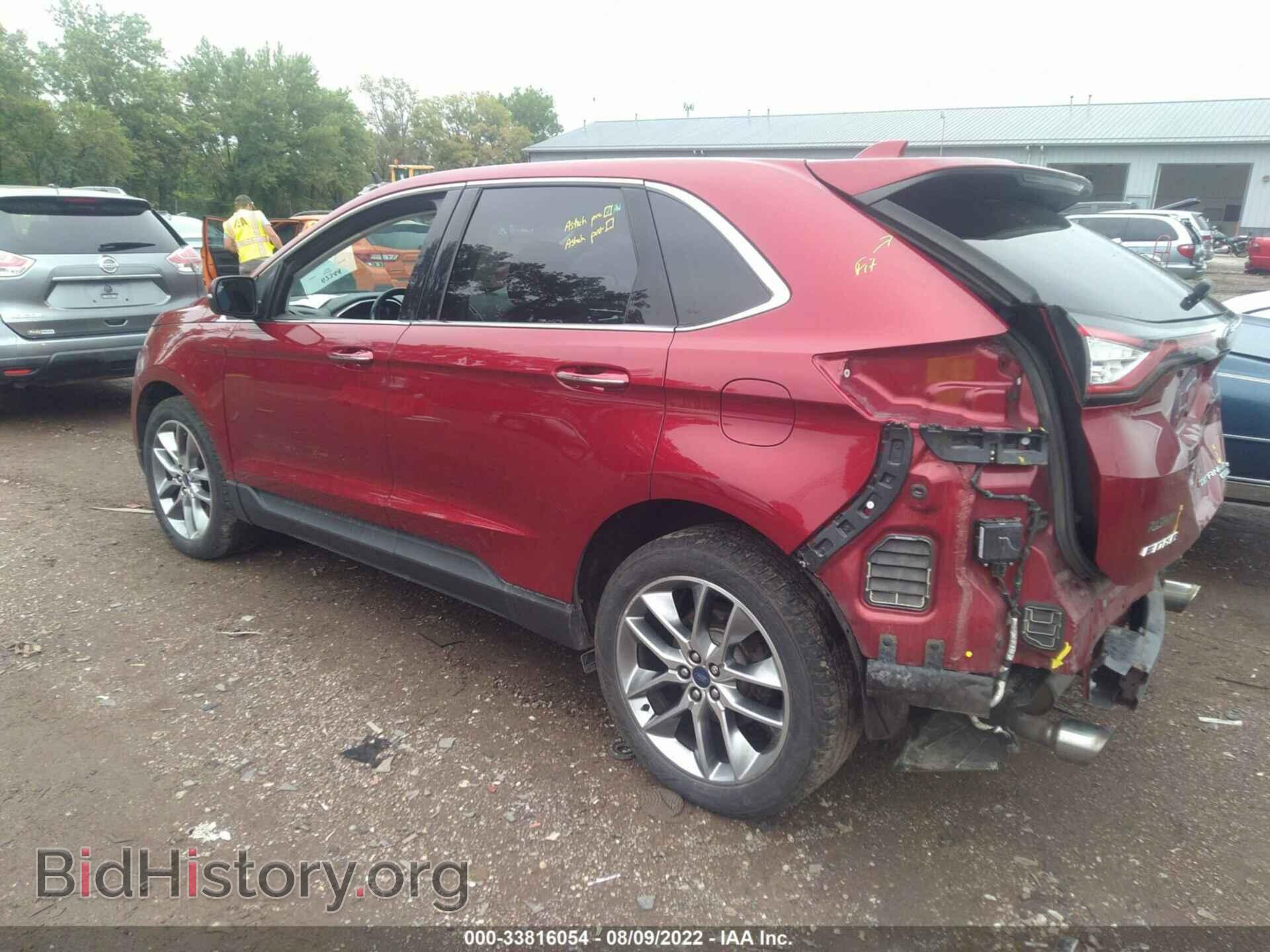 2015 FORD EDGE - VIN: 2FMTK4K99FBC30987 - Photo 3