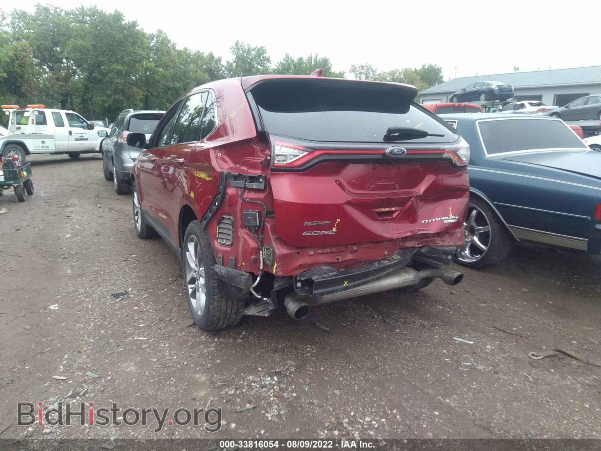 2015 FORD EDGE - VIN: 2FMTK4K99FBC30987 - Photo 6