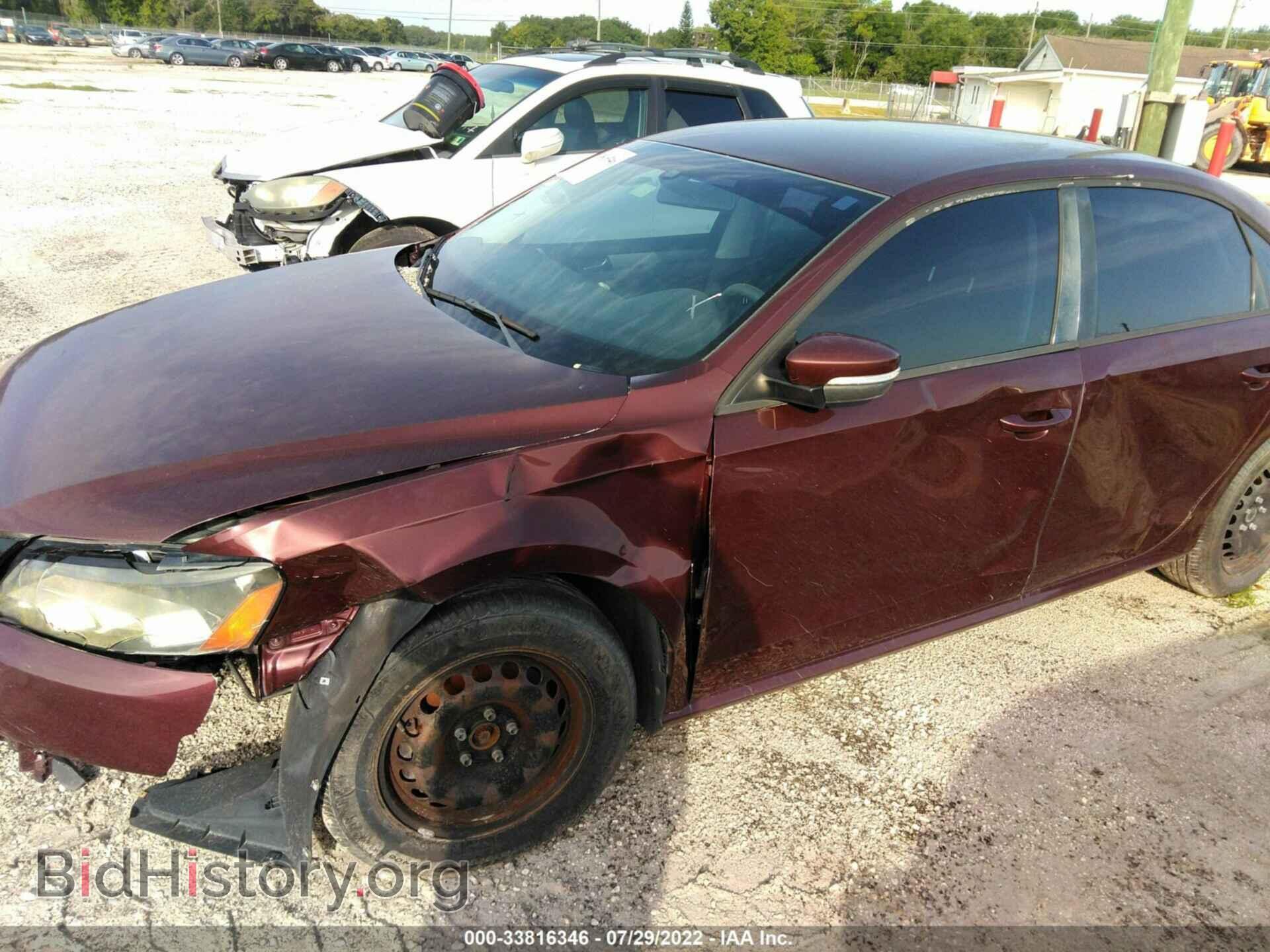 2013 VOLKSWAGEN PASSAT - VIN: 1VWAP7A34DC037622 - Фото 6