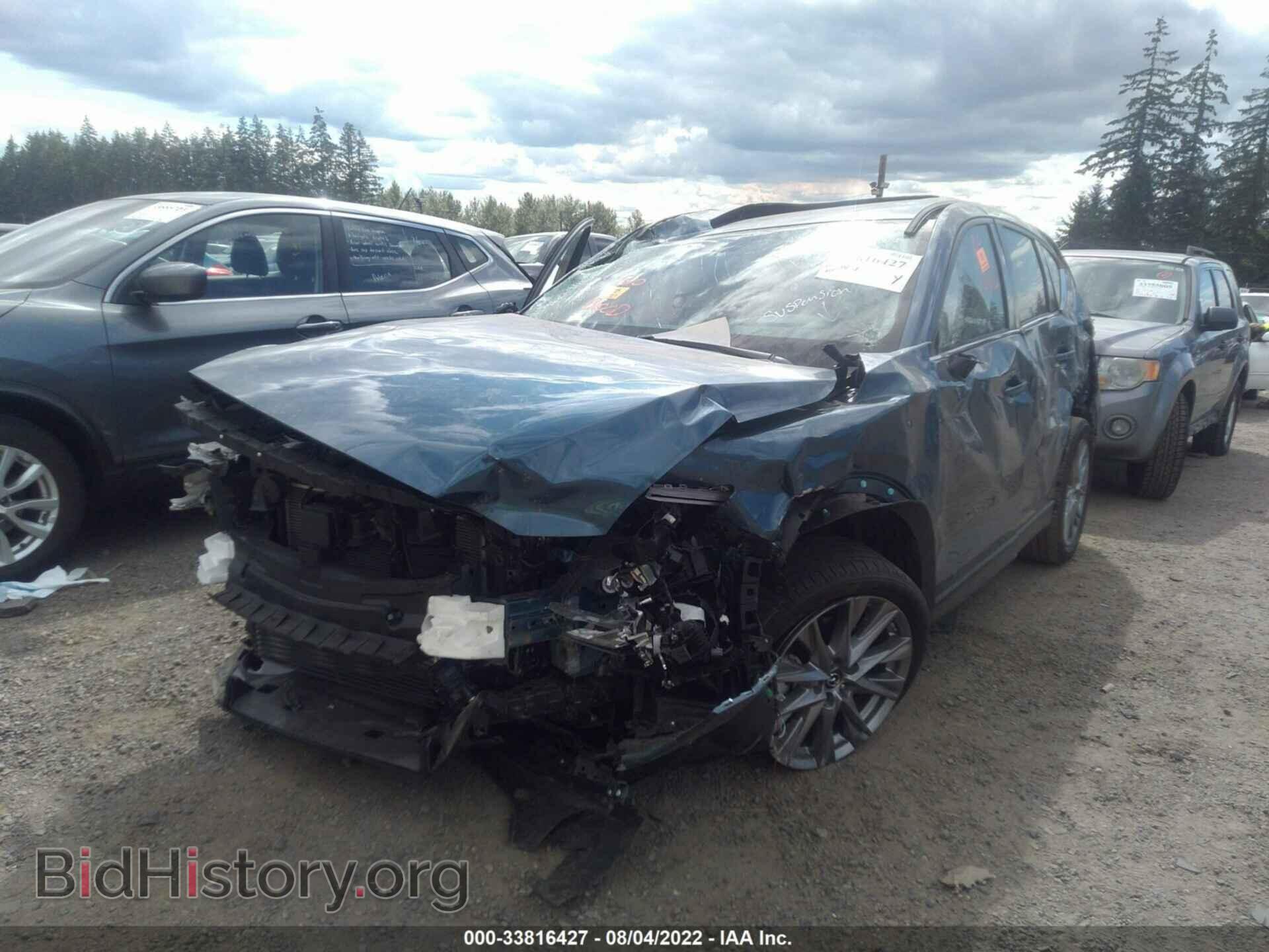 2021 MAZDA CX-5 - VIN: JM3KFBAY1M0416949 - Фото 2