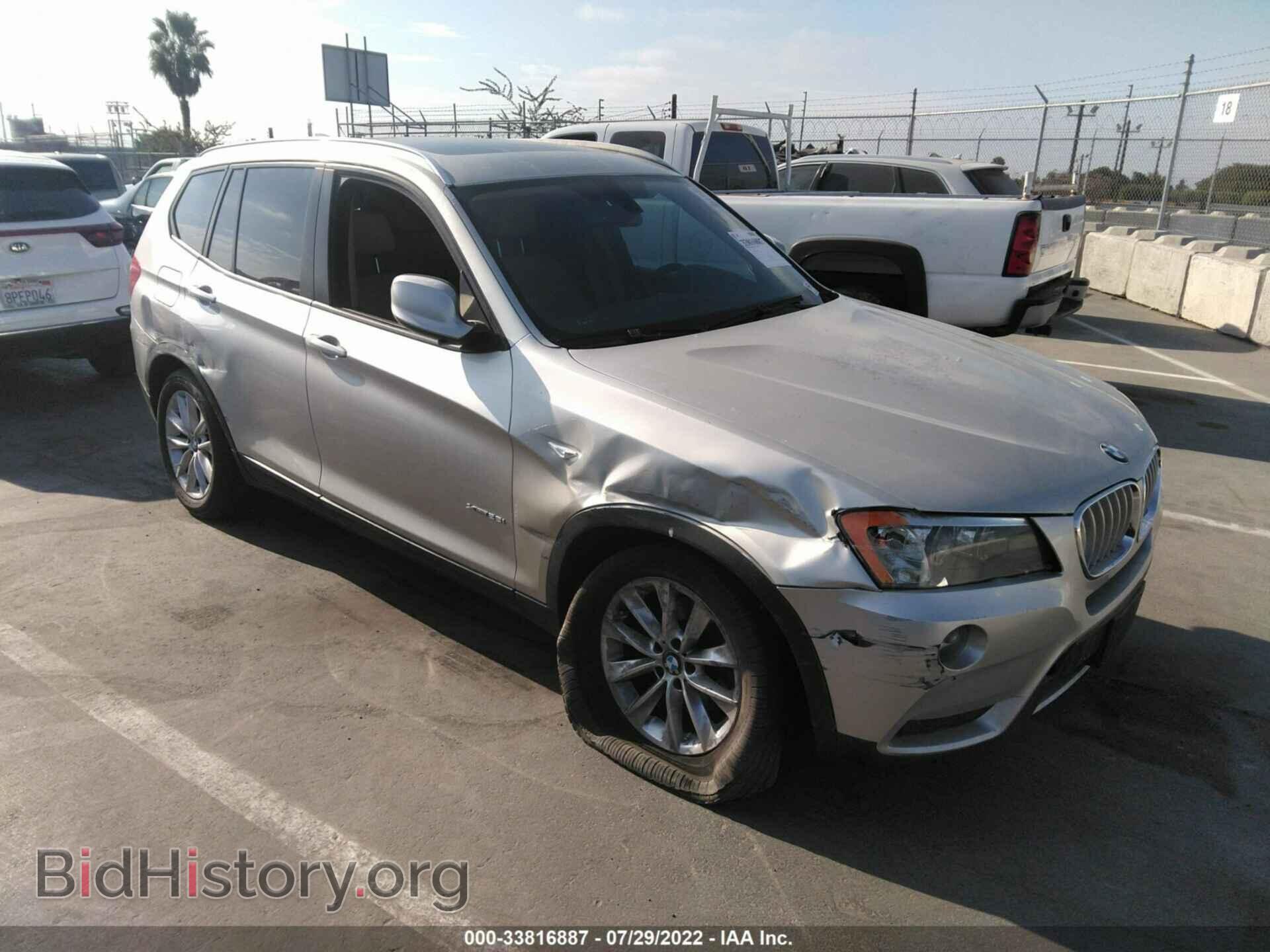 Photo 5UXWX9C56D0D00487 - BMW X3 2013