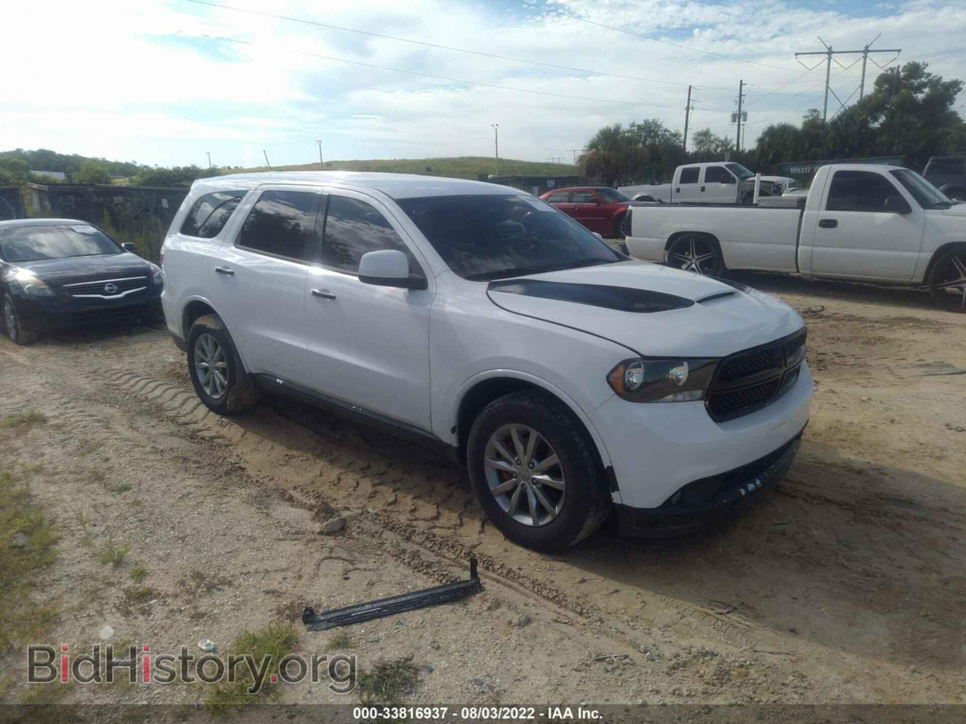 Photo 1C4RDHAG7CC195619 - DODGE DURANGO 2012