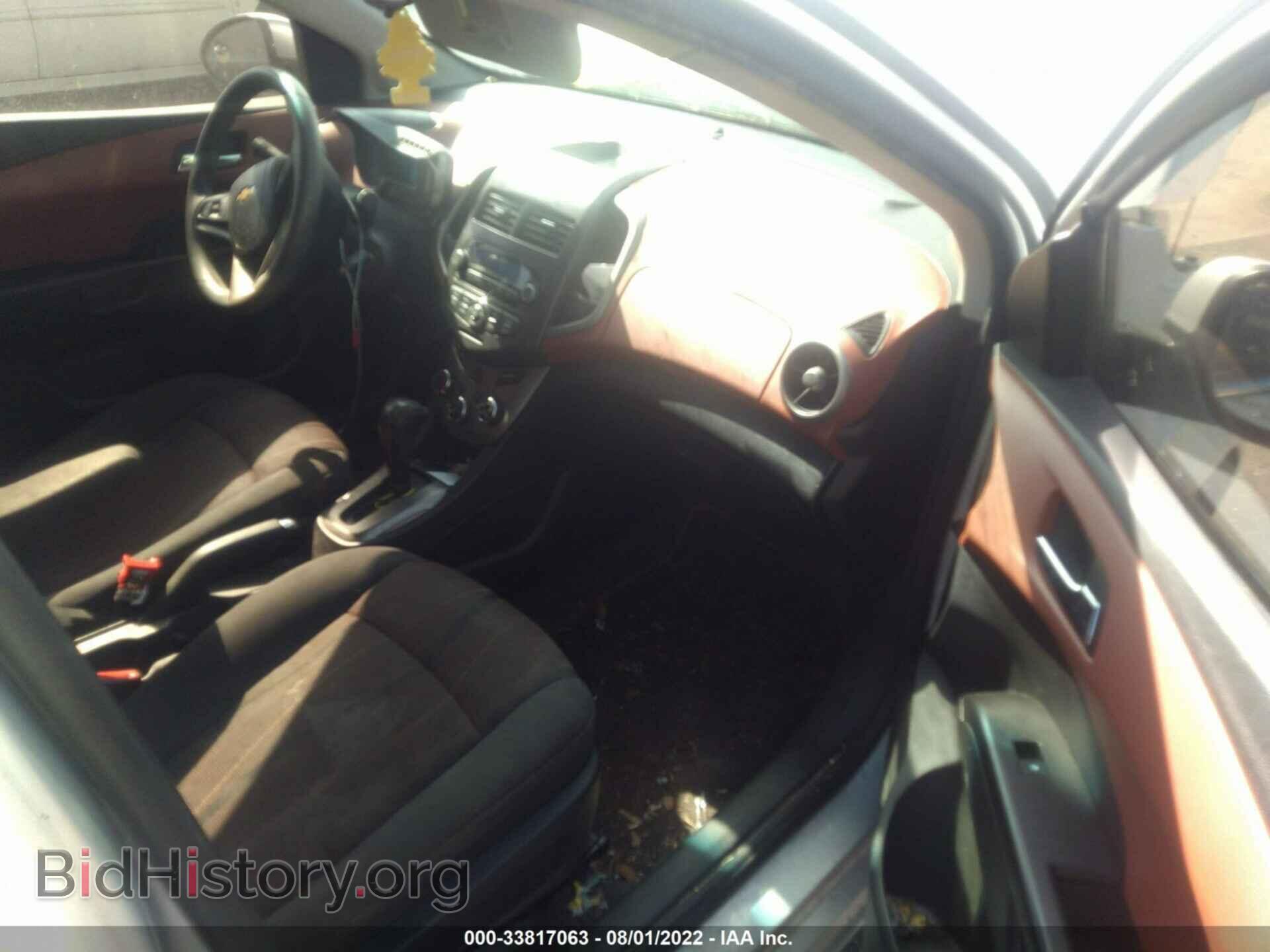 2014 CHEVROLET SONIC - VIN: 1G1JC5SH1E4143222 - Фото 5