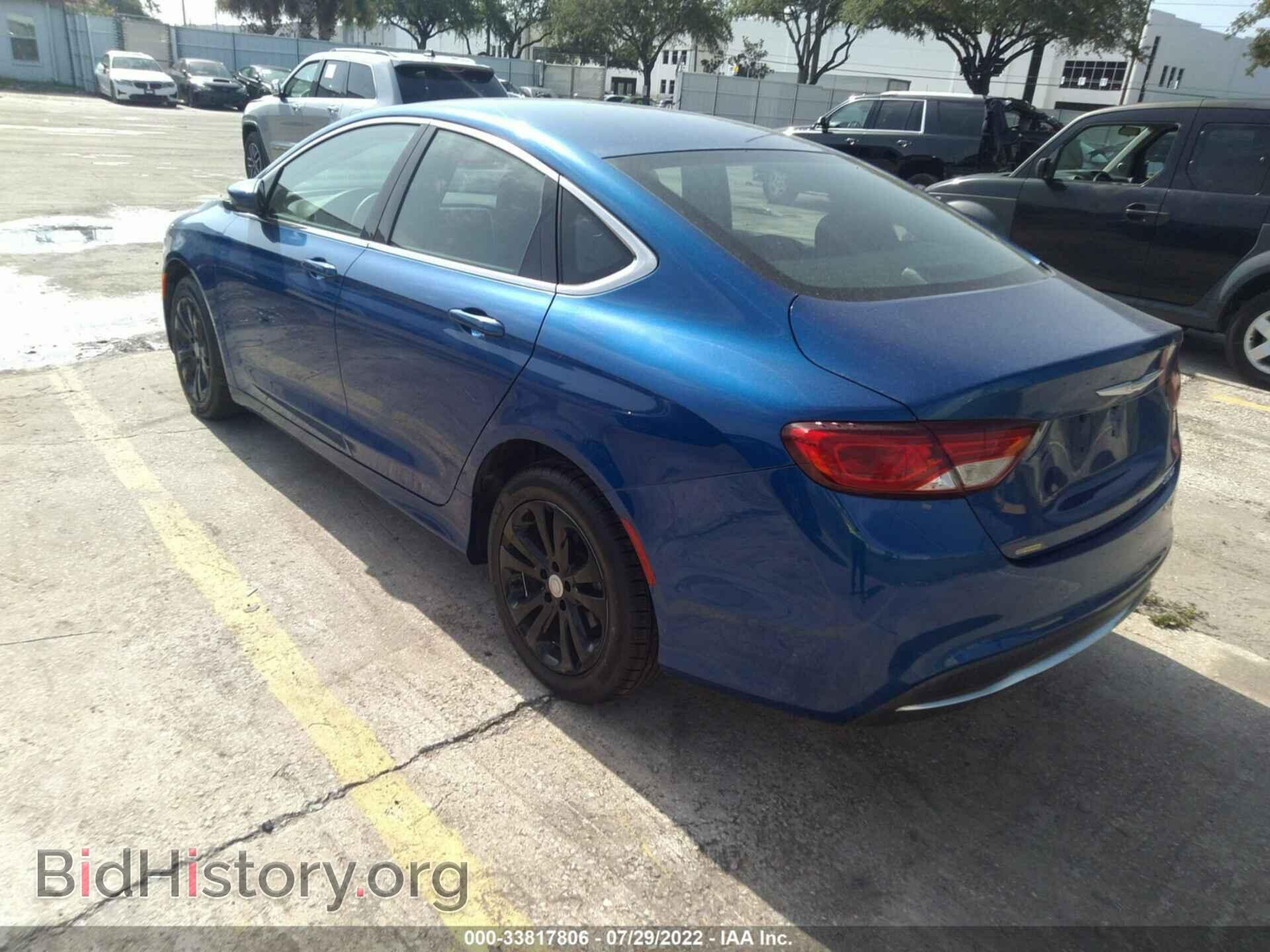 2015 CHRYSLER 200 - VIN: 1C3CCCAB2FN649305 - Фото 3