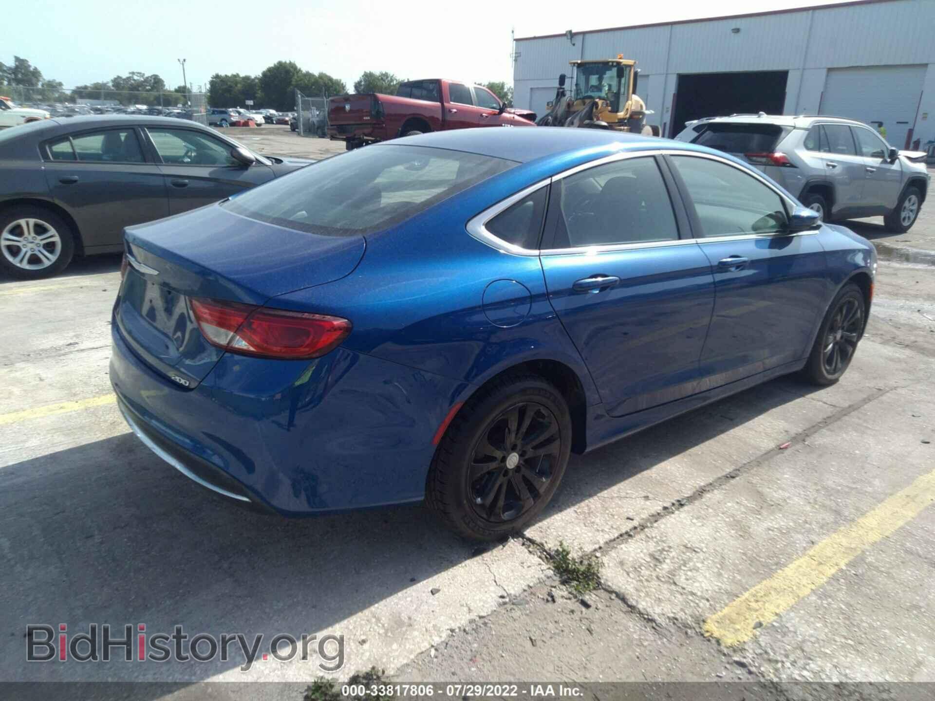 2015 CHRYSLER 200 - VIN: 1C3CCCAB2FN649305 - Фото 4