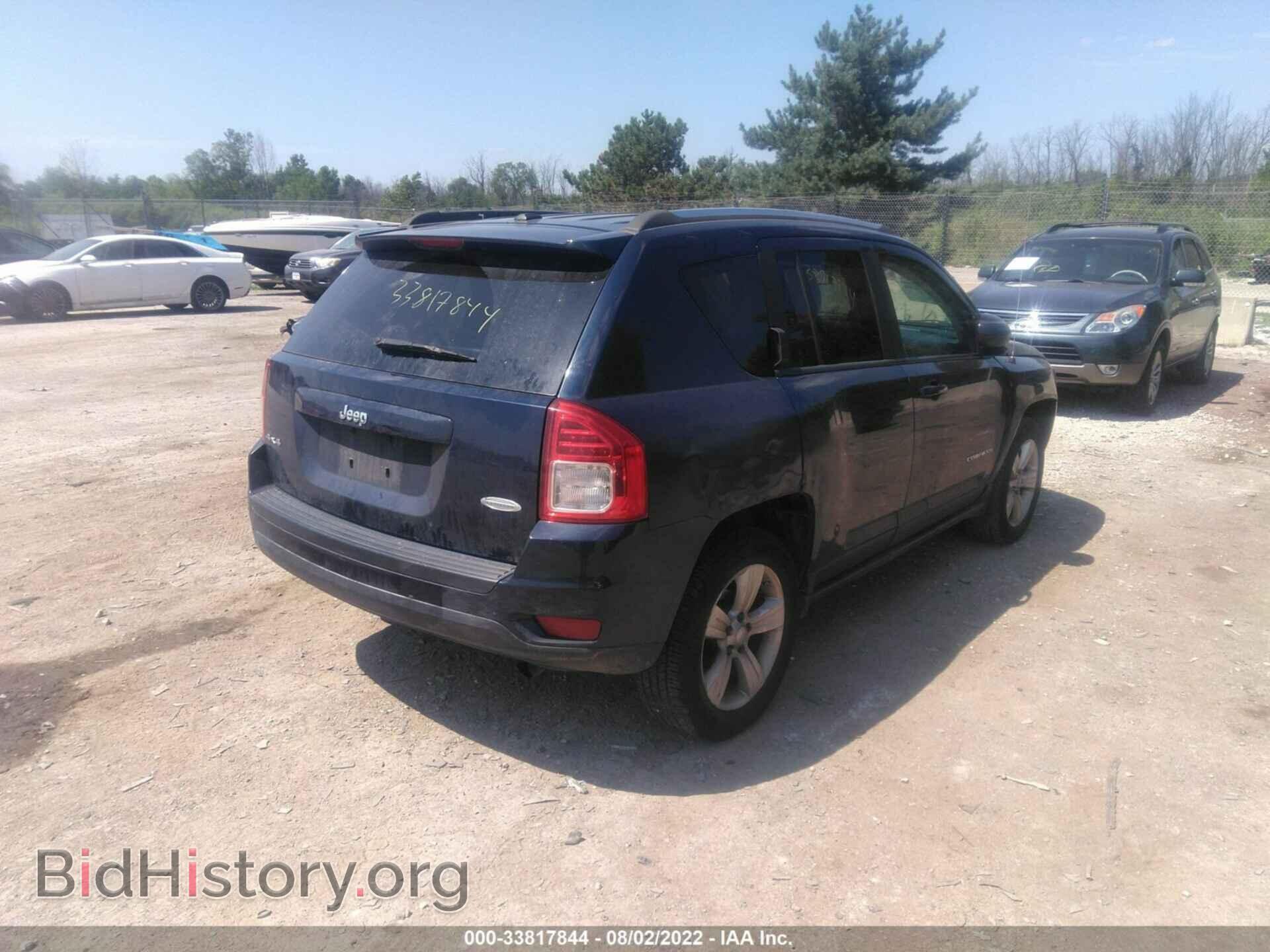 2012 JEEP COMPASS - VIN: 1C4NJDEBXCD625782 - Фото 4