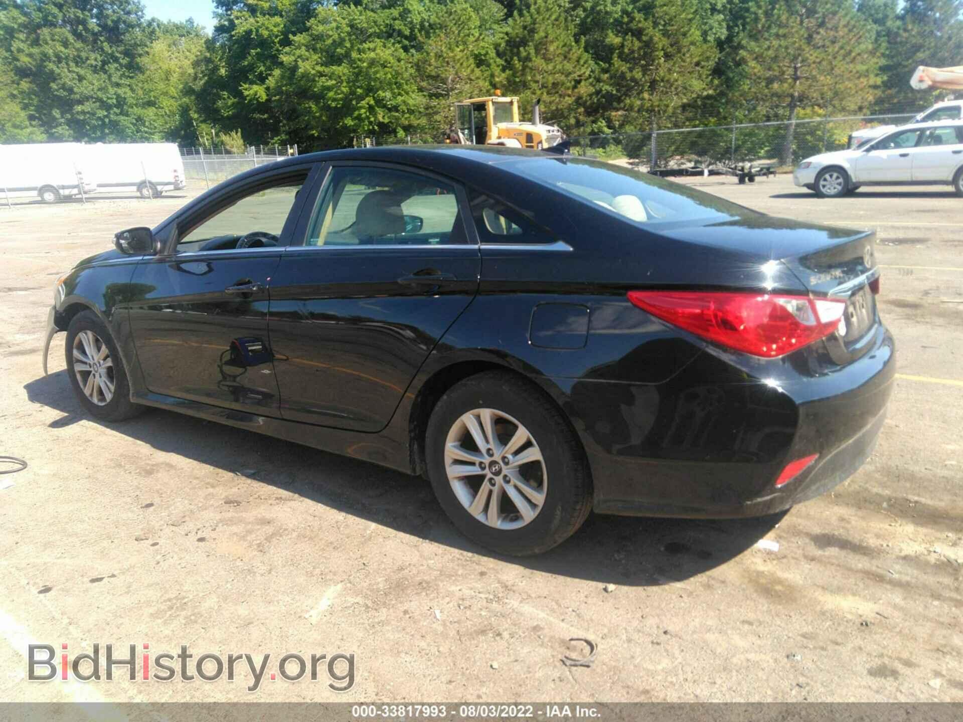 2014 HYUNDAI SONATA - VIN: 5NPEB4AC0EH900357 - Фото 3