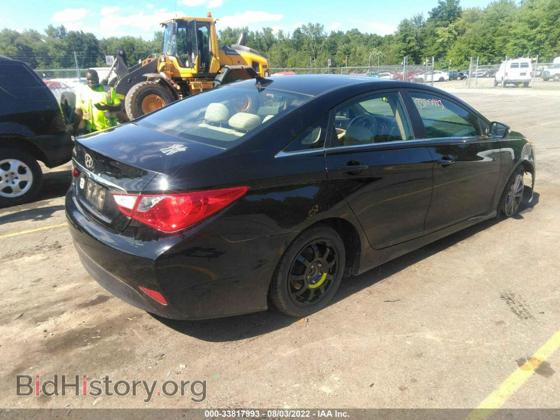 2014 HYUNDAI SONATA - VIN: 5NPEB4AC0EH900357 - Фото 4