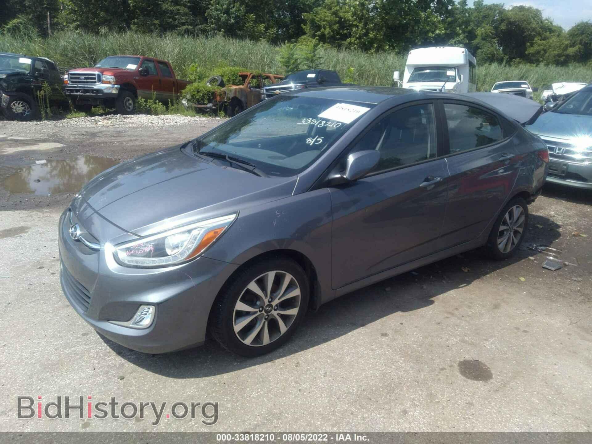 2016 HYUNDAI ACCENT - VIN: KMHCU4AE9GU082019 - Фото 2