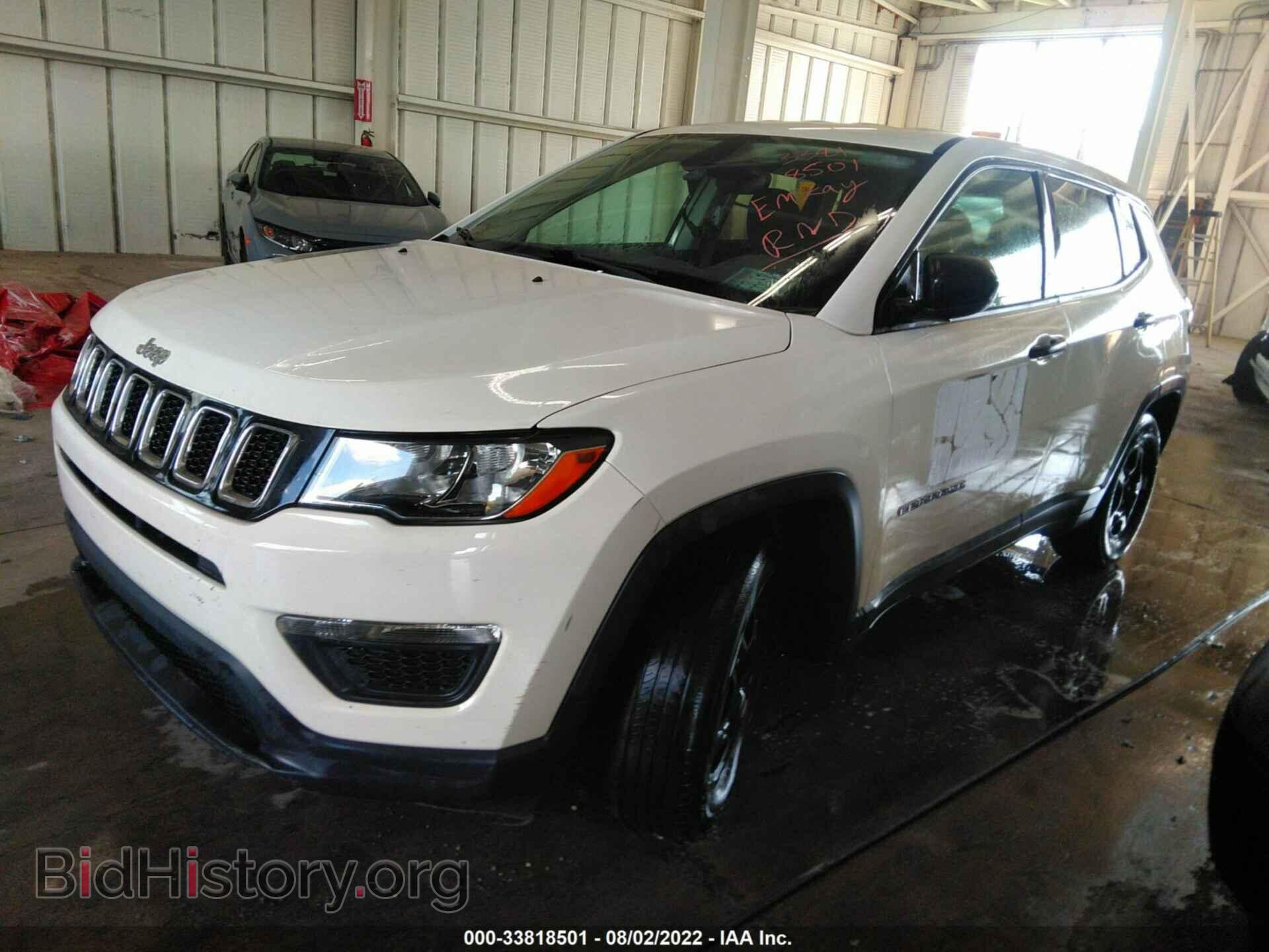 2018 JEEP COMPASS - VIN: 3C4NJCABXJT151663 - Фото 2