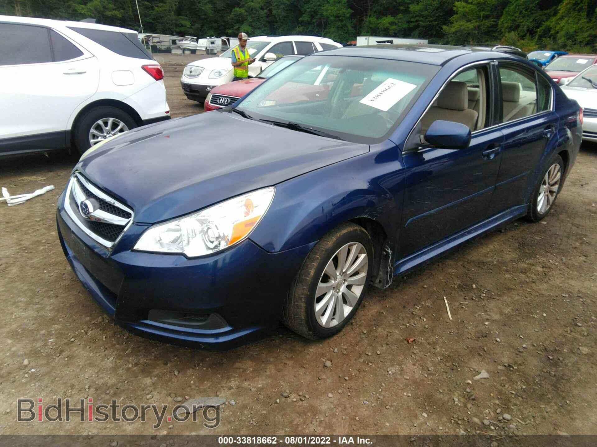2011 SUBARU LEGACY - VIN: 4S3BMBJ65B3236933 - Фото 2