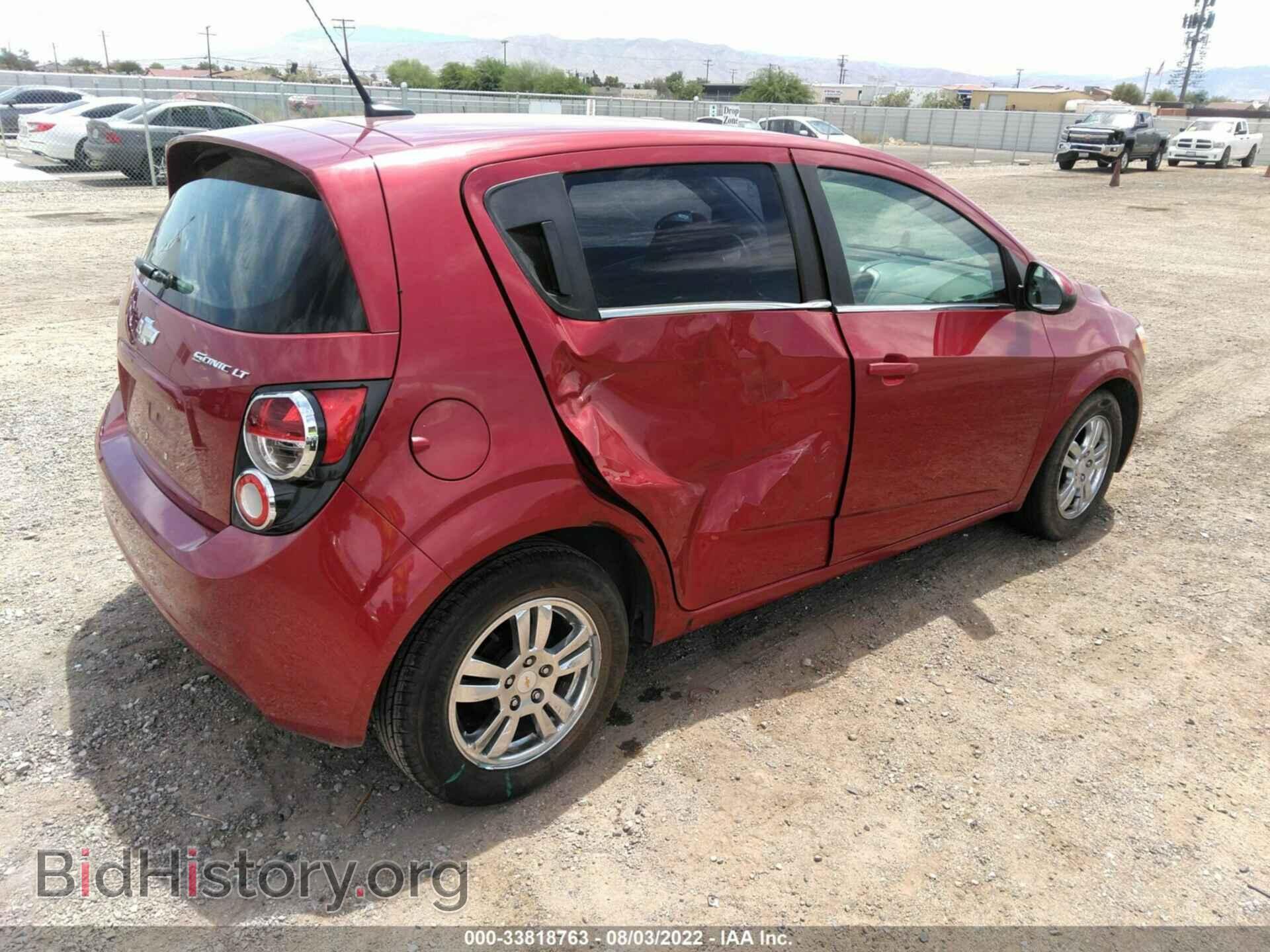 2012 CHEVROLET SONIC - VIN: 1G1JC6SH9C4155363 - Фото 4
