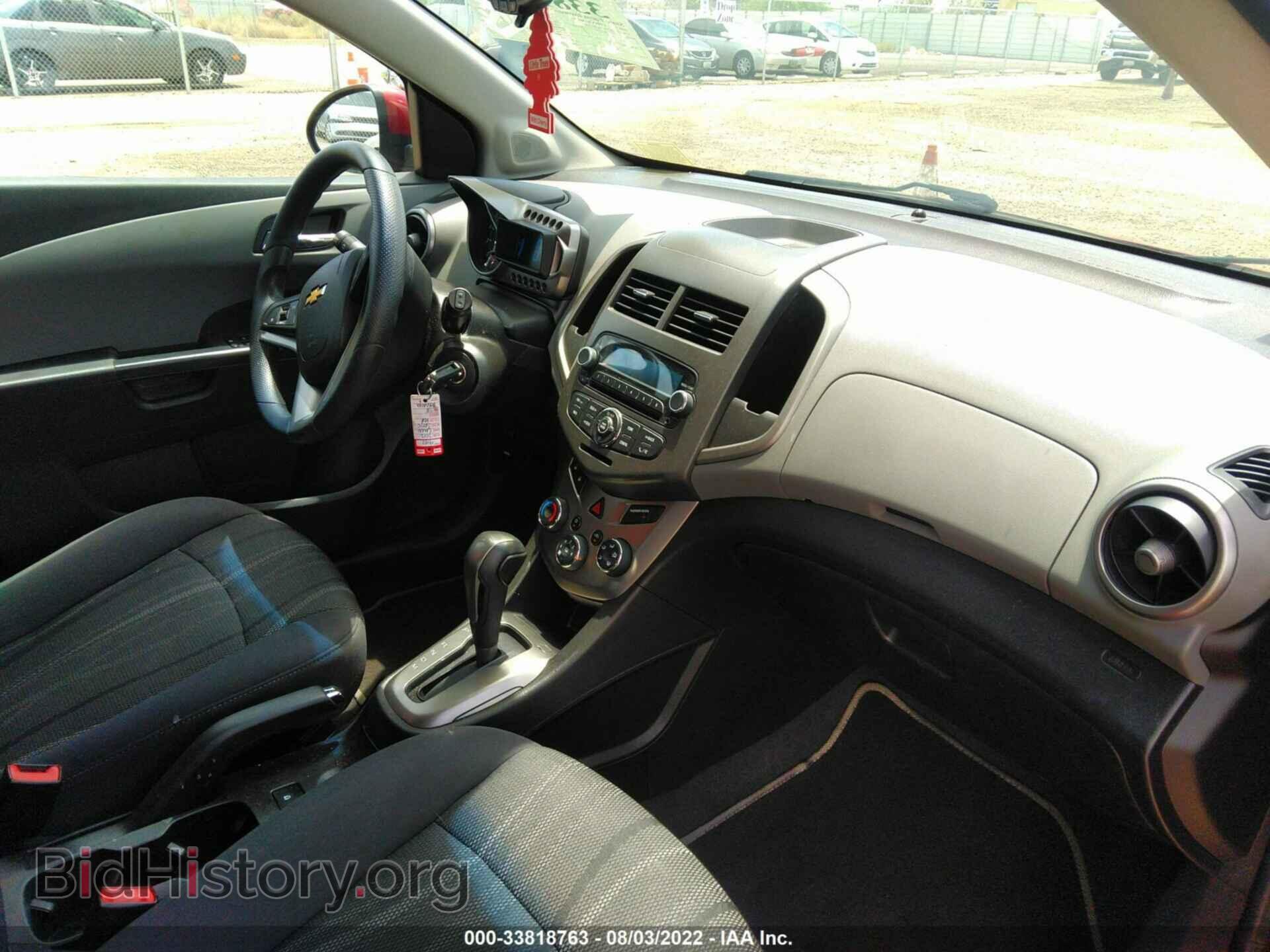 2012 CHEVROLET SONIC - VIN: 1G1JC6SH9C4155363 - Фото 5