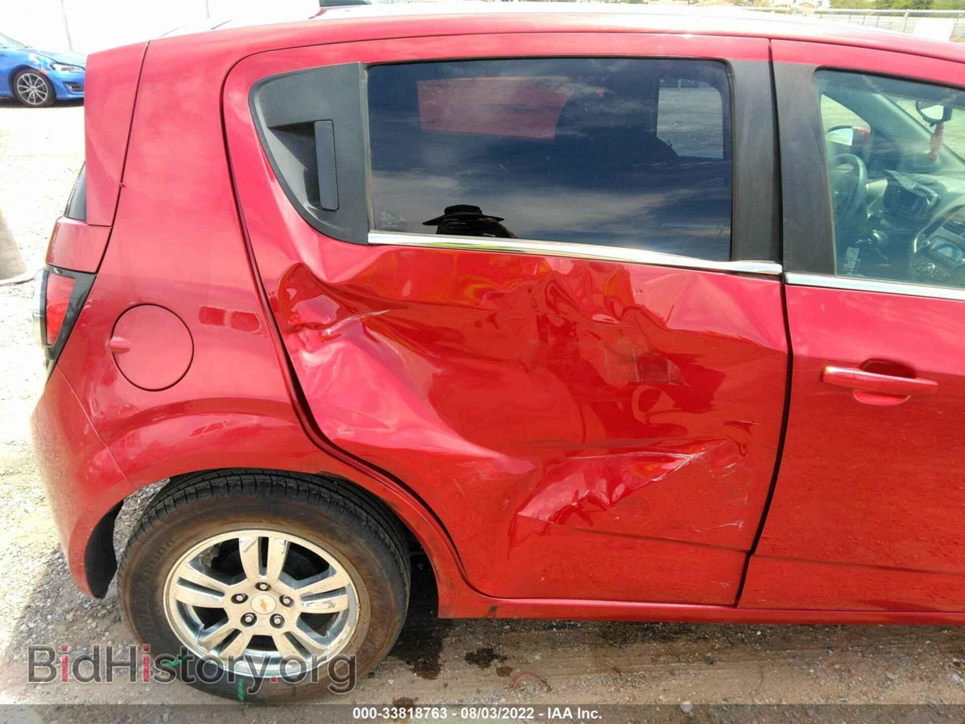 2012 CHEVROLET SONIC - VIN: 1G1JC6SH9C4155363 - Фото 6