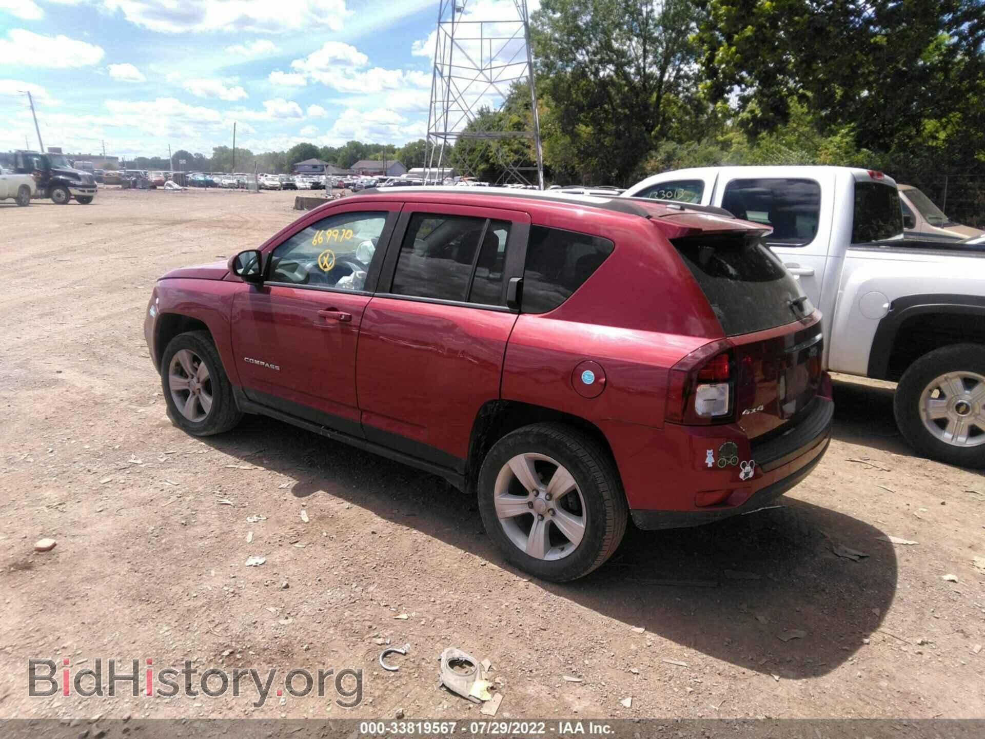 2016 JEEP COMPASS - VIN: 1C4NJDEB2GD616970 - Фото 3