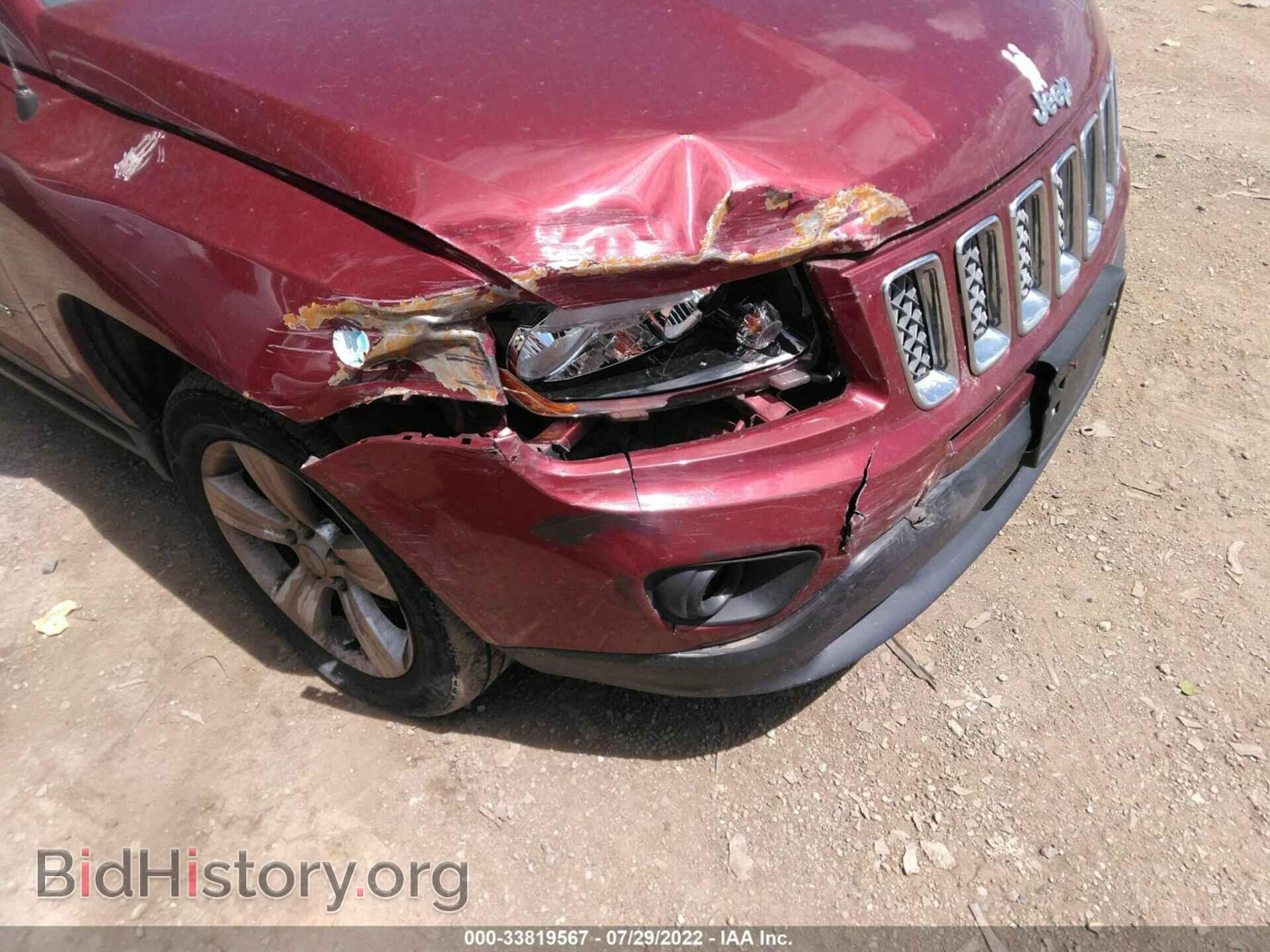 2016 JEEP COMPASS - VIN: 1C4NJDEB2GD616970 - Фото 6