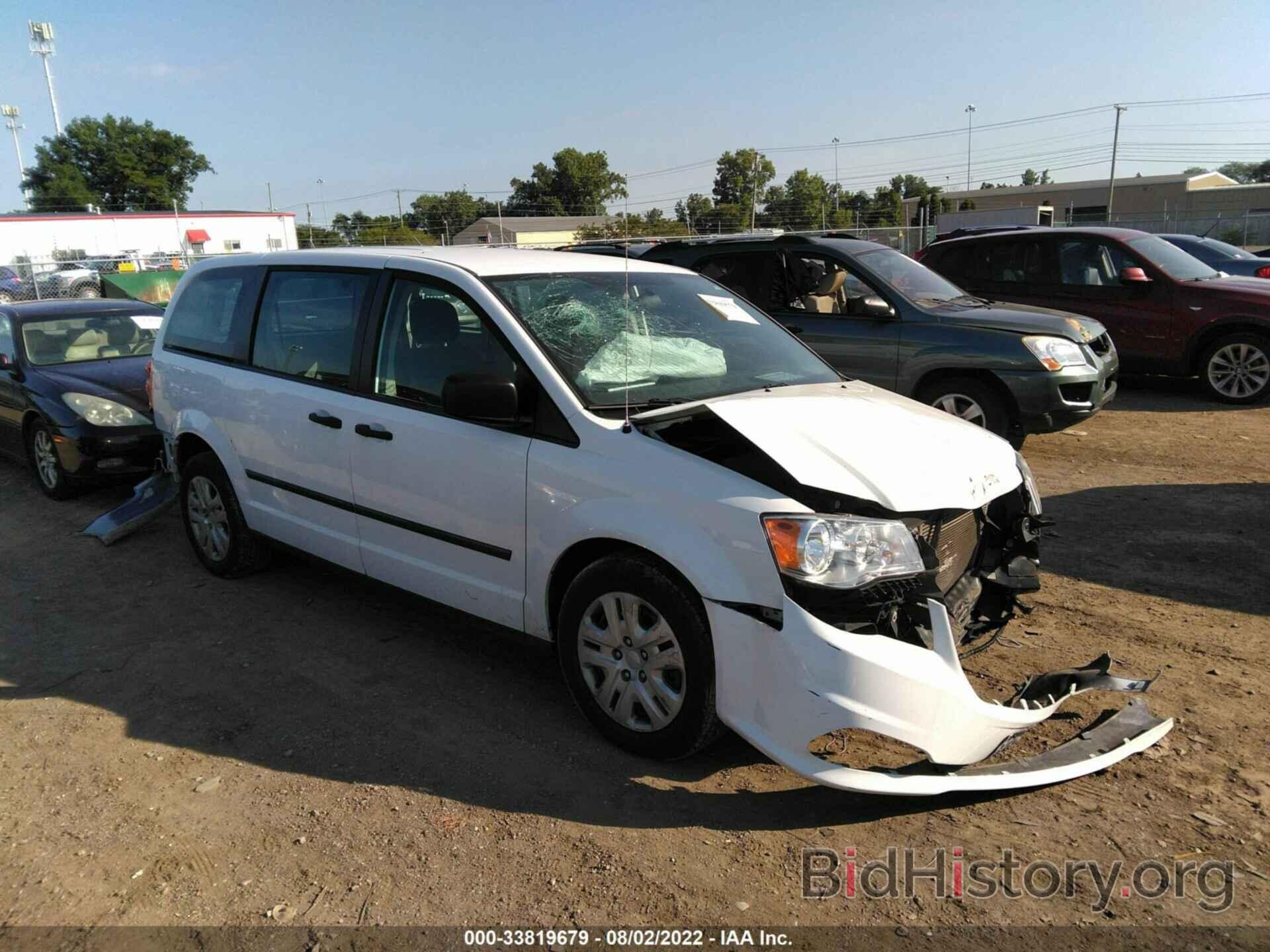 Photo 2C4RDGBG7GR155353 - DODGE GRAND CARAVAN 2016