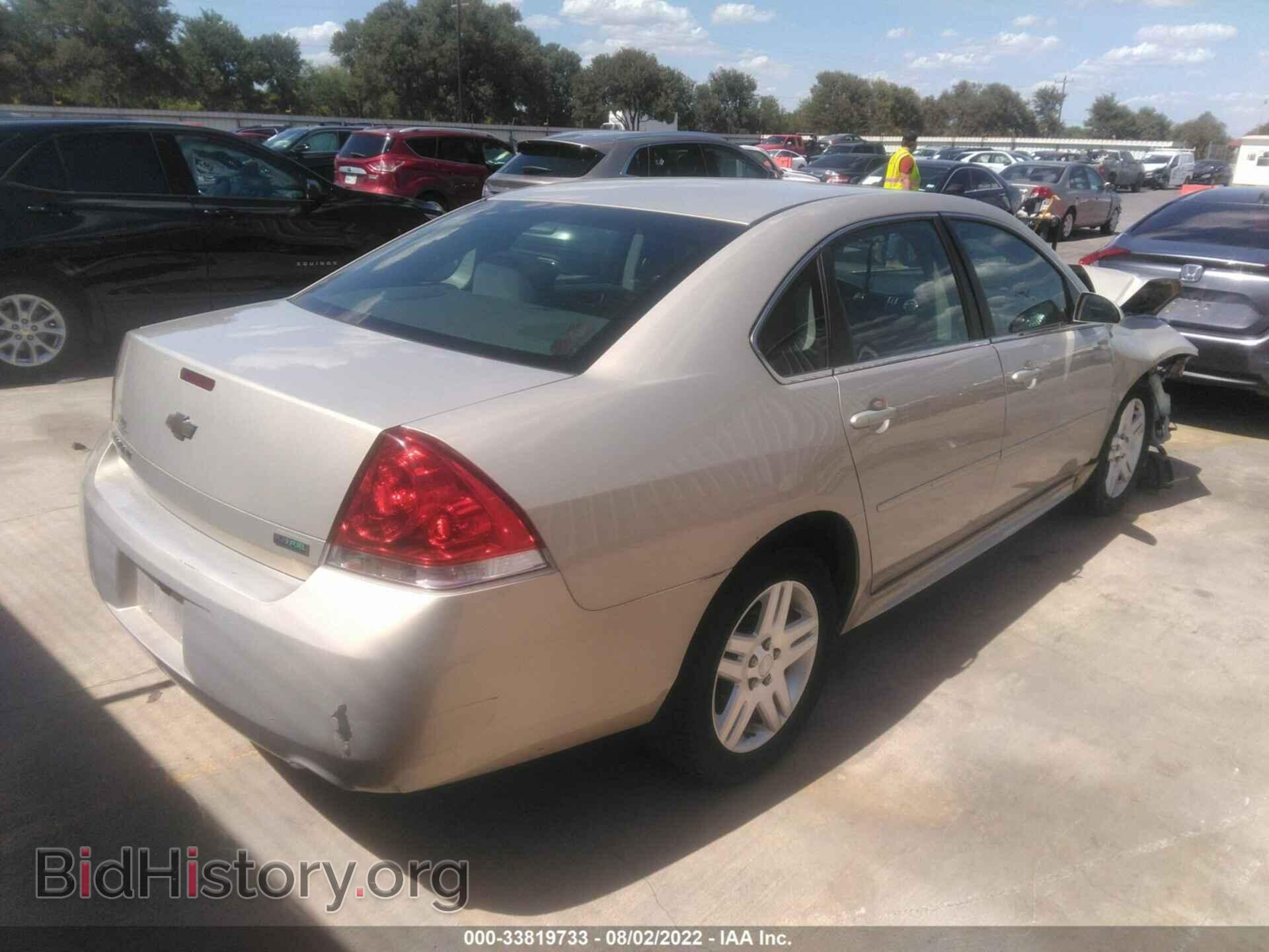 2012 CHEVROLET IMPALA - VIN: 2G1WG5E32C1201857 - Фото 4