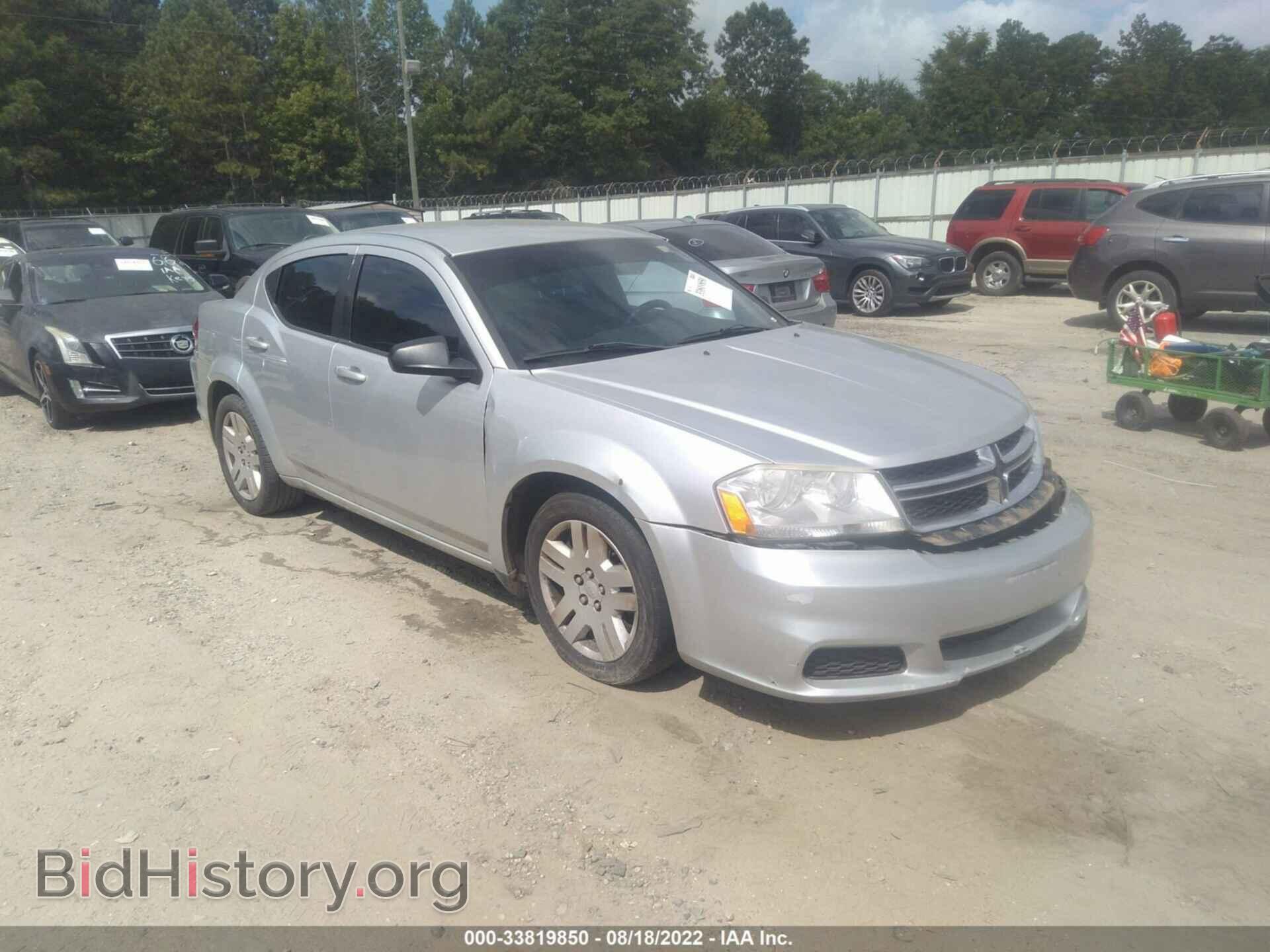 Photo 1C3CDZABXCN232154 - DODGE AVENGER 2012