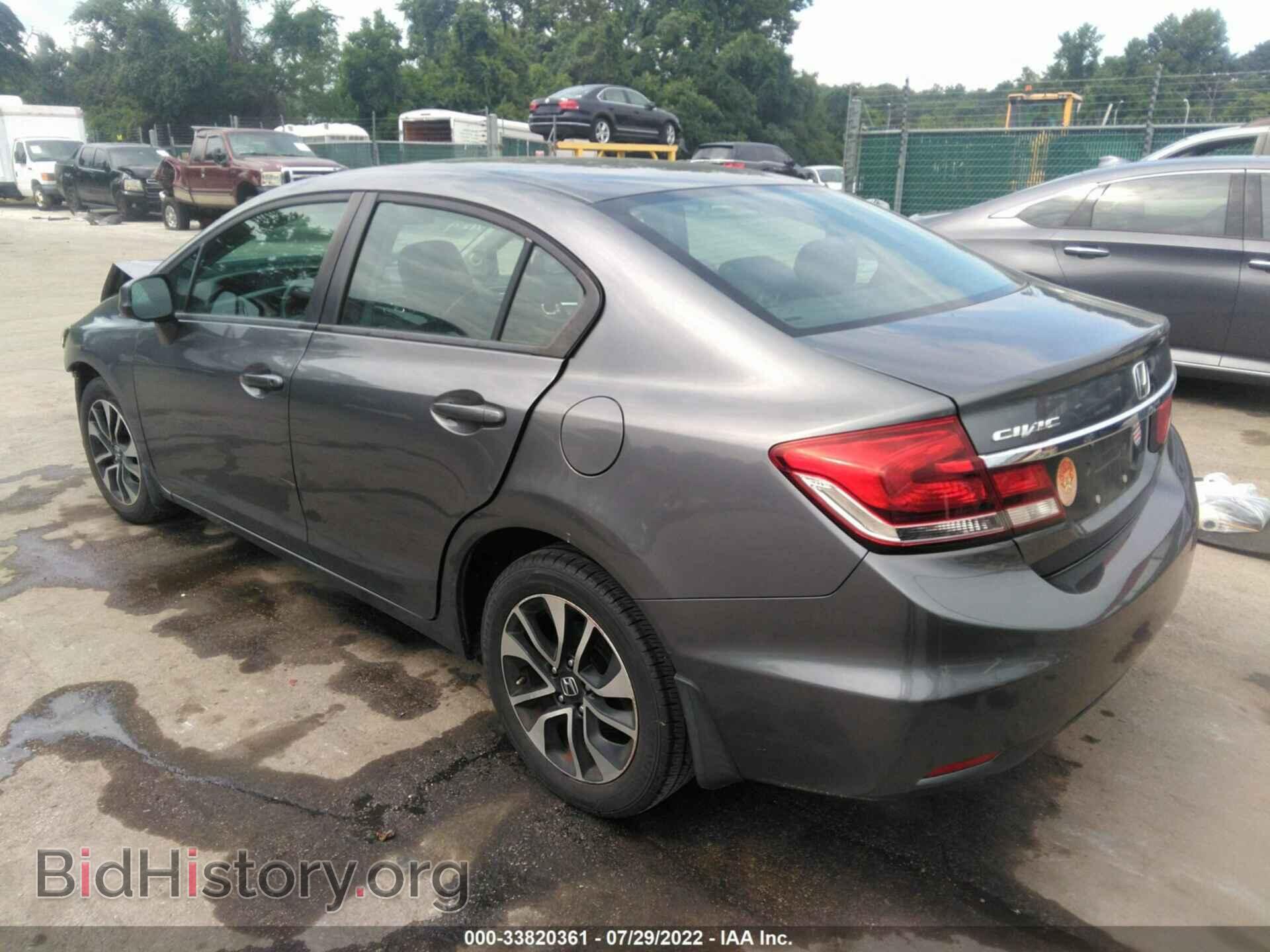 2013 HONDA CIVIC - VIN: 19XFB2F84DE265885 - Фото 3