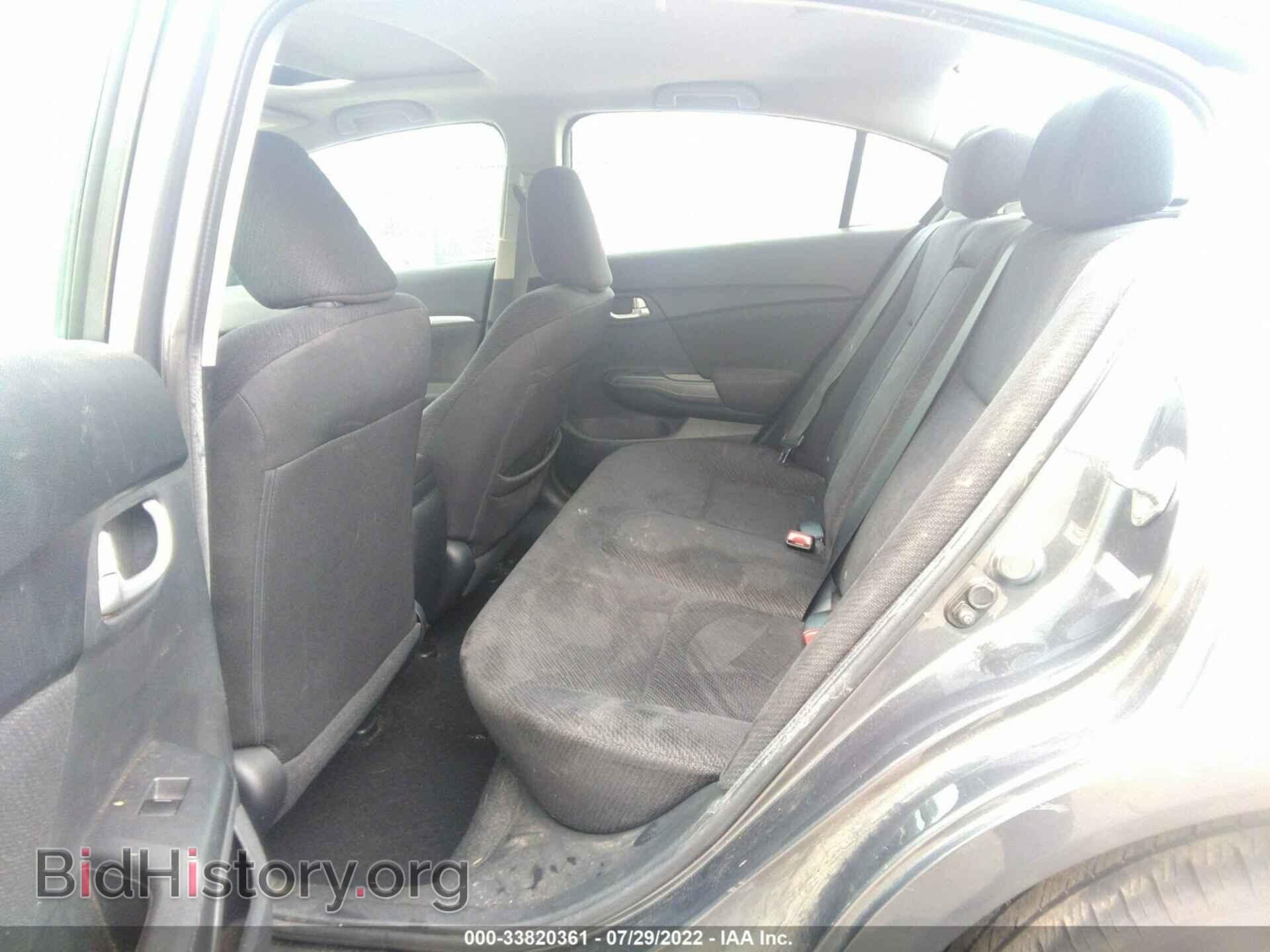 2013 HONDA CIVIC - VIN: 19XFB2F84DE265885 - Фото 8