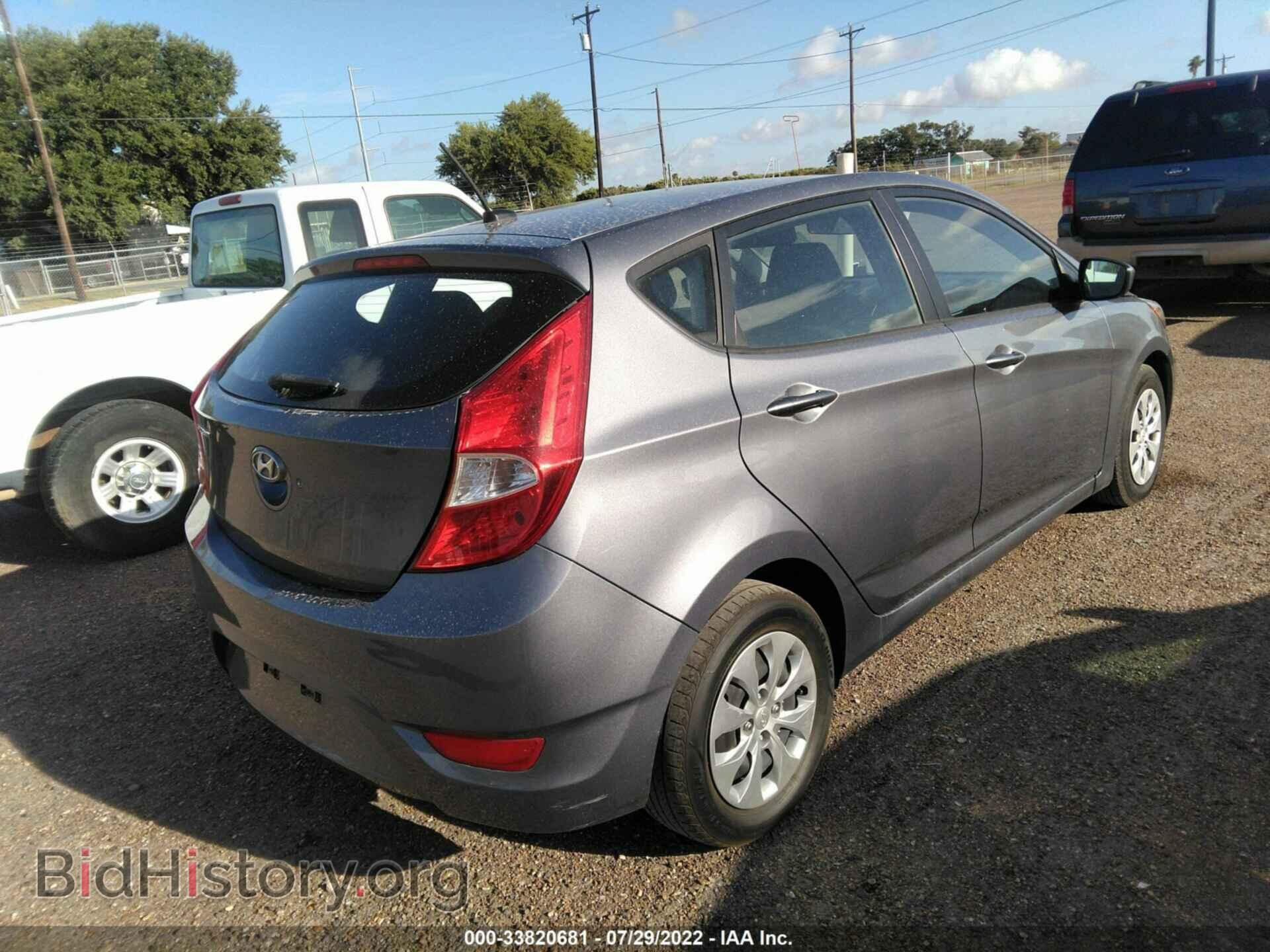 2017 HYUNDAI ACCENT - VIN: KMHCT5AE9HU312054 - Фото 4