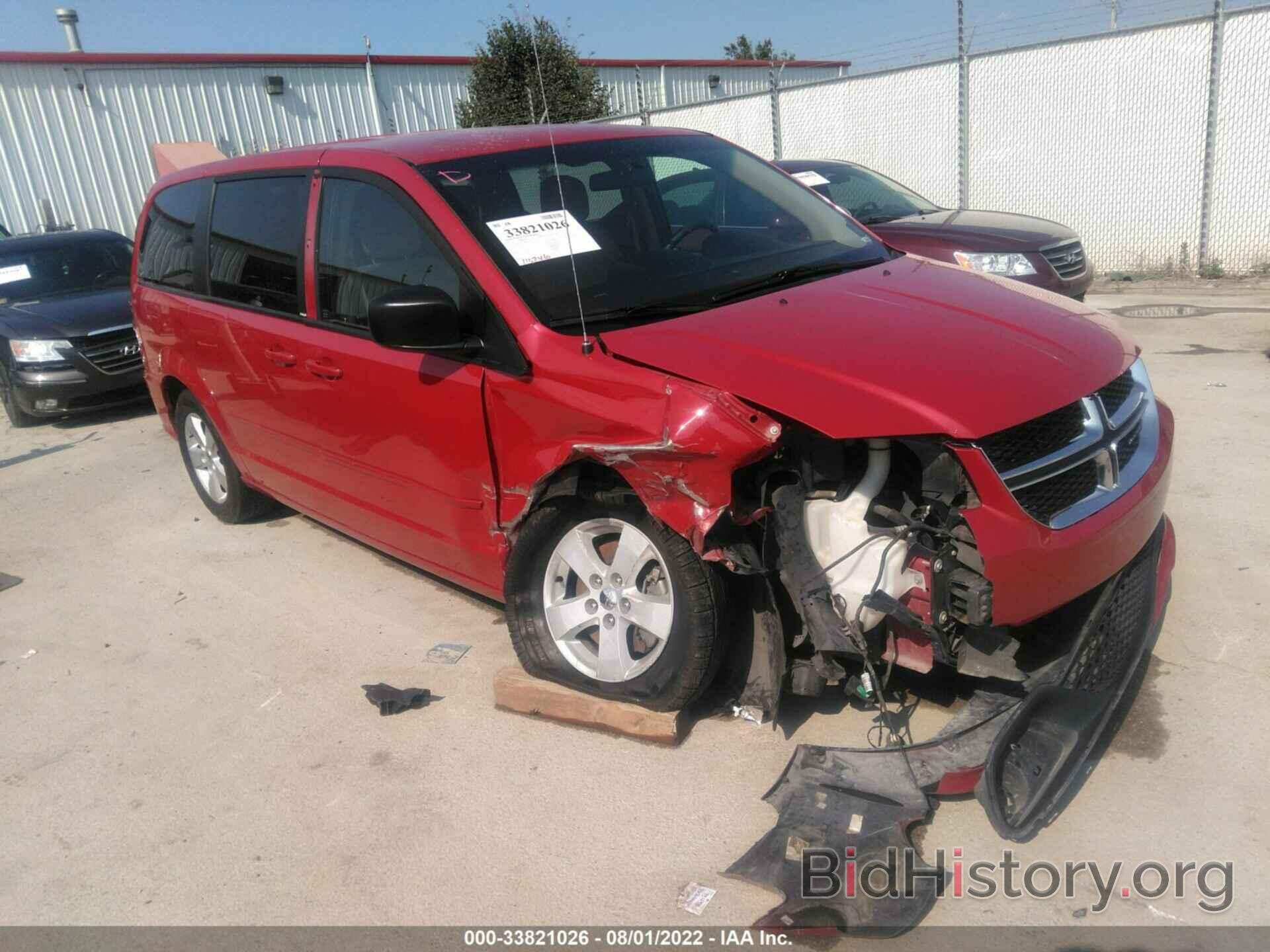 Photo 2C4RDGBG7DR760582 - DODGE GRAND CARAVAN 2013