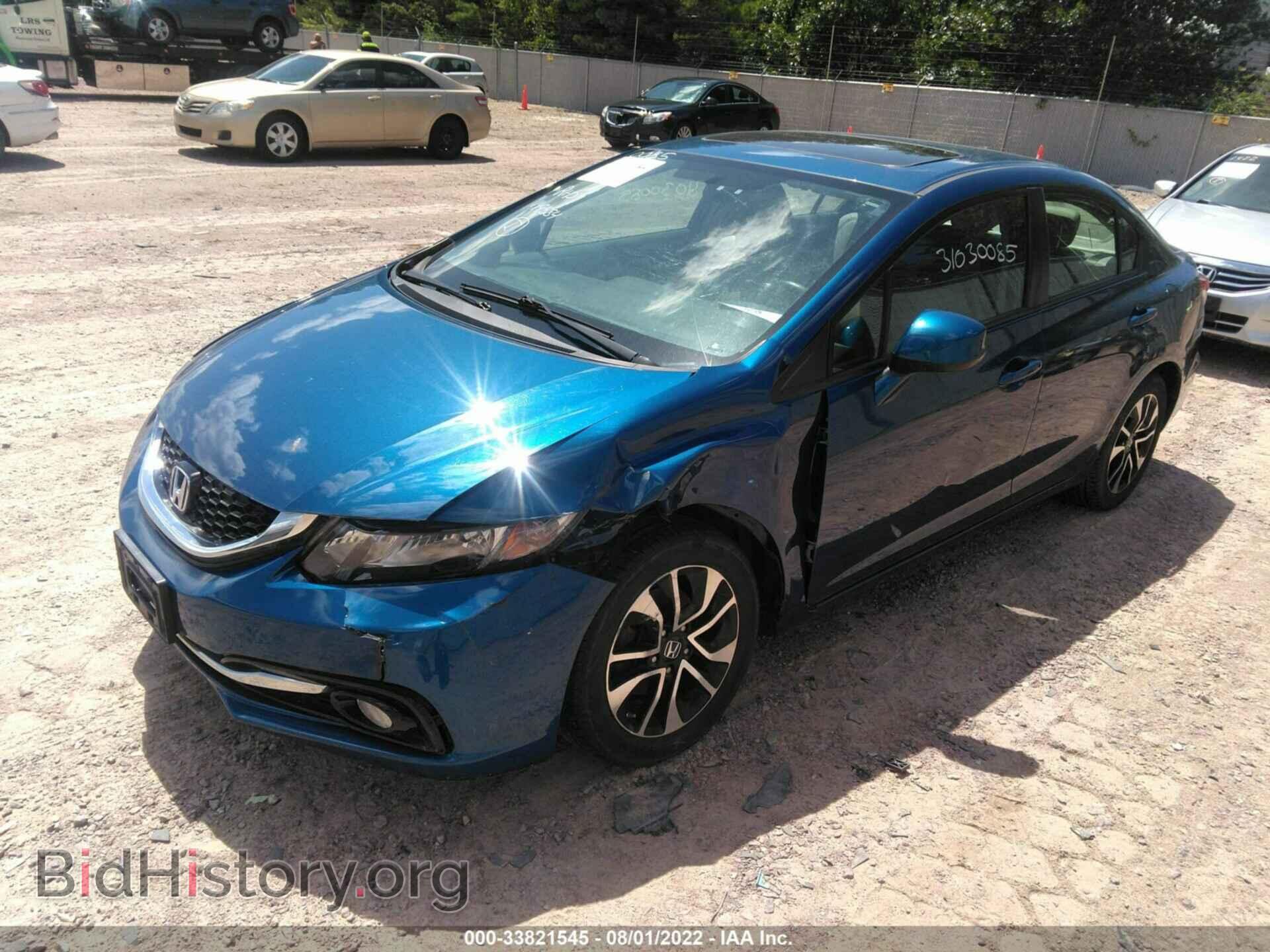 2013 HONDA CIVIC SDN - VIN: 19XFB2F94DE015099 - Photo 2